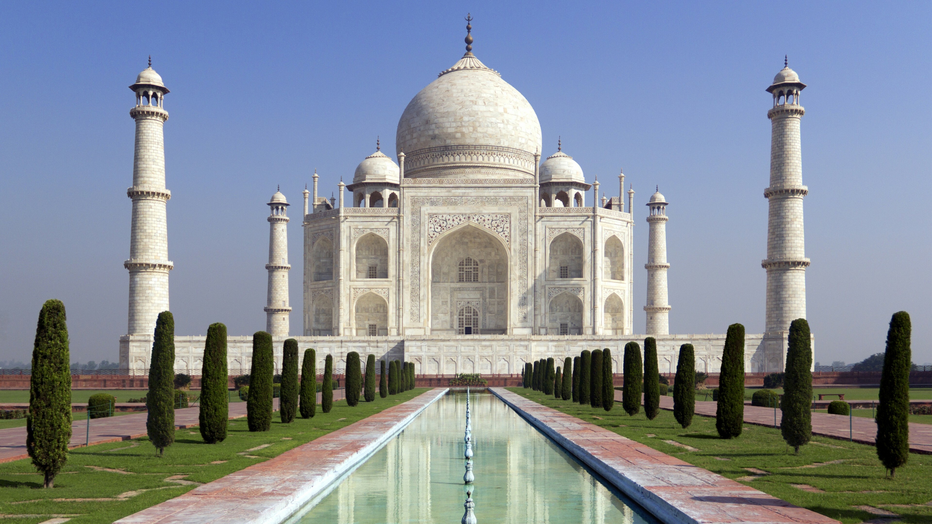 Taj Mahal, Global wonder, Iconic architecture, Taj Mahal tour, 3840x2160 4K Desktop
