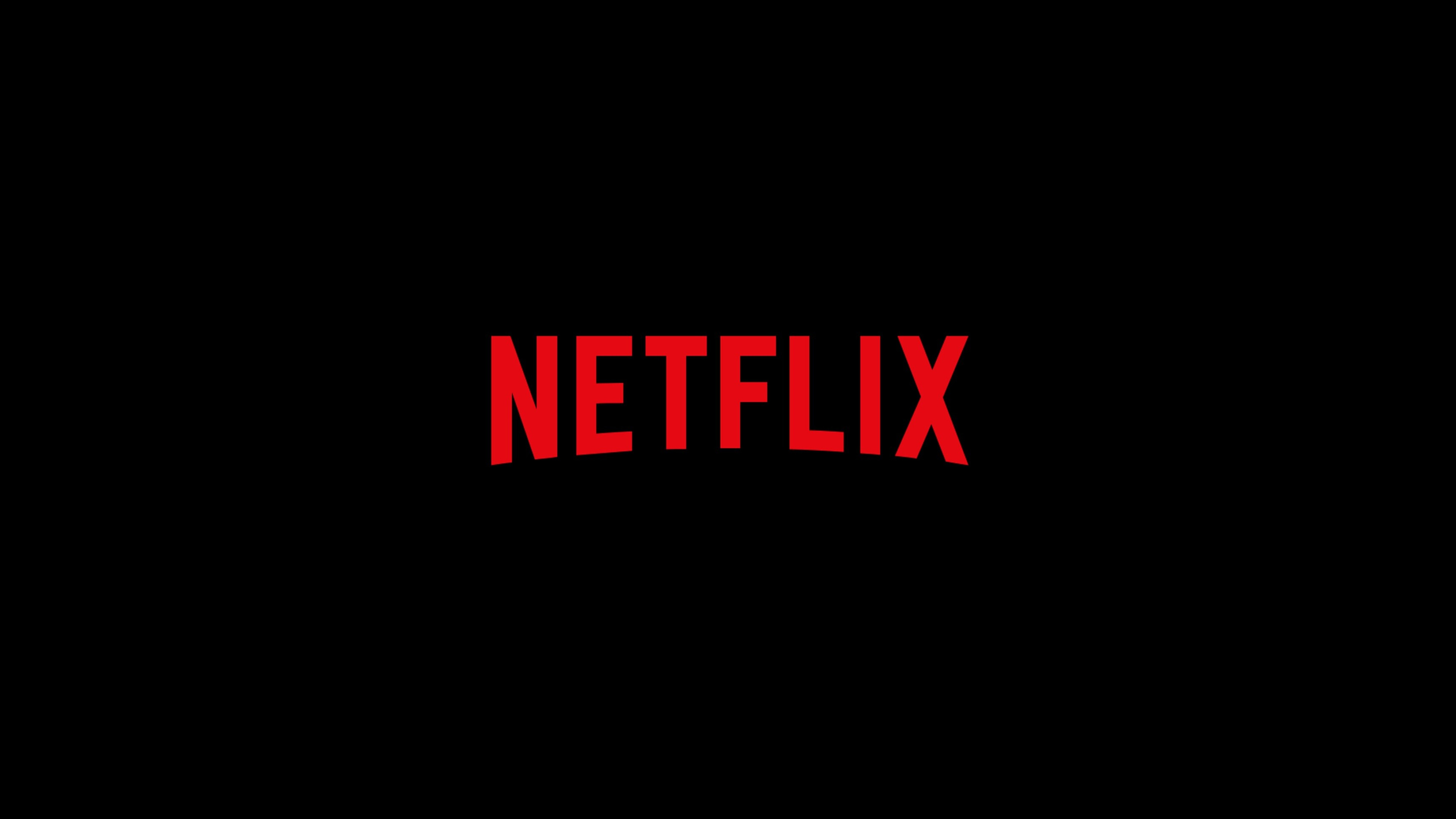 Netflix: Logo used since 2015, Los Gatos, California. 3840x2160 4K Background.