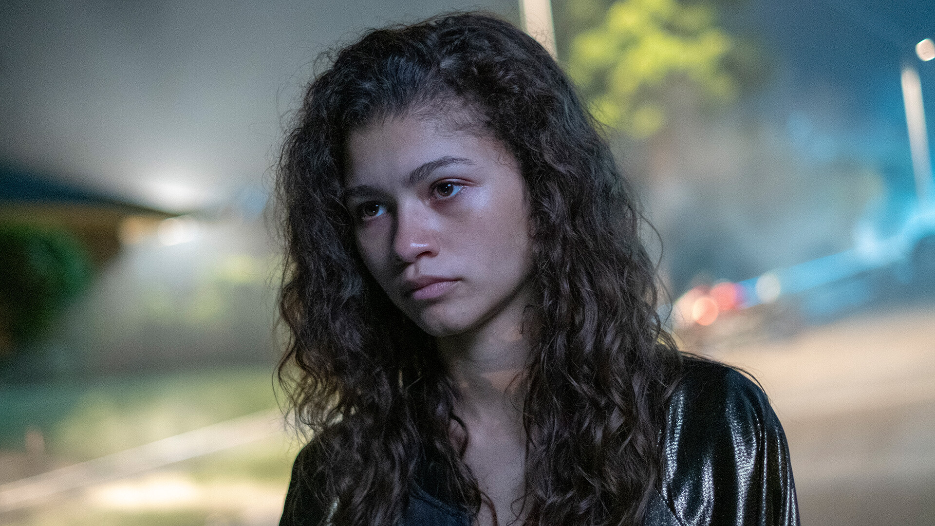 Euphoria (TV Series): Zendaya, Named one of the 100 most influential people in the world on its annual list in 2022. 1920x1080 Full HD Background.