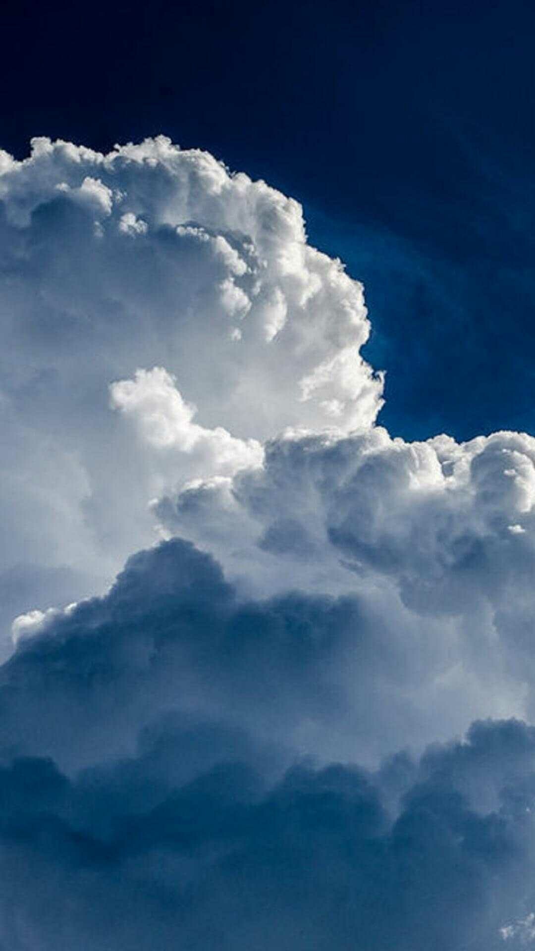 Clouds: Low stratus is of the species nebulosus, Cumulus. 1080x1920 Full HD Background.