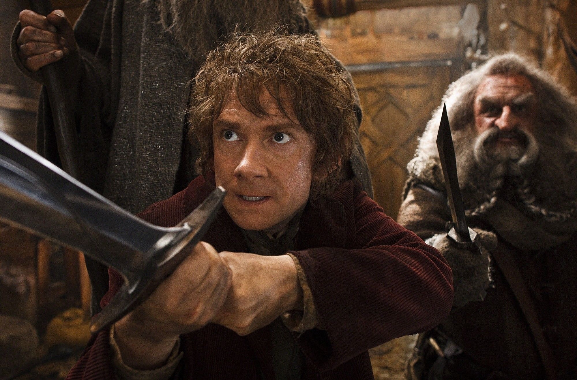 Bilbo Baggins character, Wide-screen wallpaper, Captivating design, Adventure companion, 2000x1320 HD Desktop