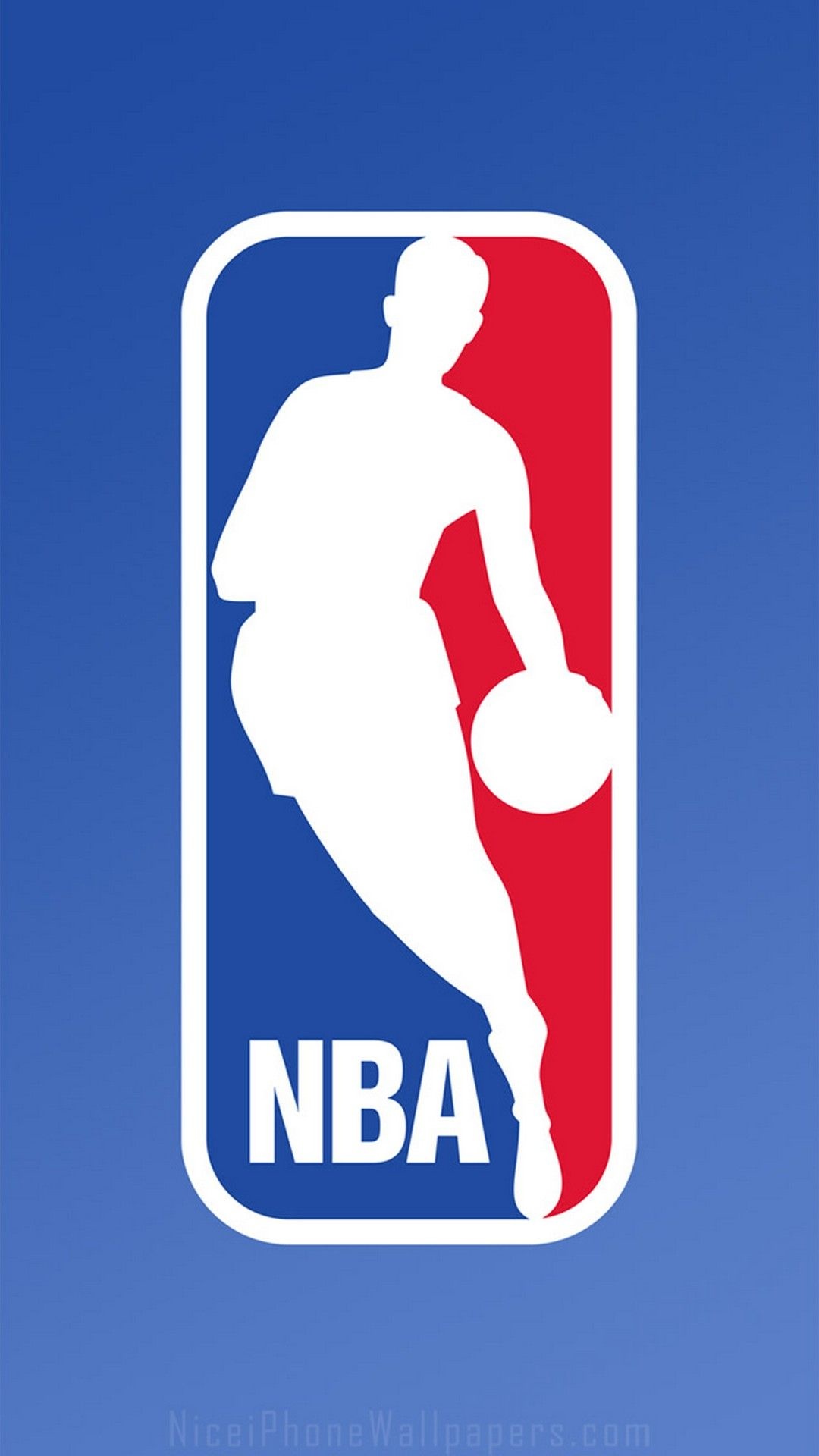 NBA logo phone wallpapers, Customizable backgrounds, Mobile style, Basketball pride, 1080x1920 Full HD Handy