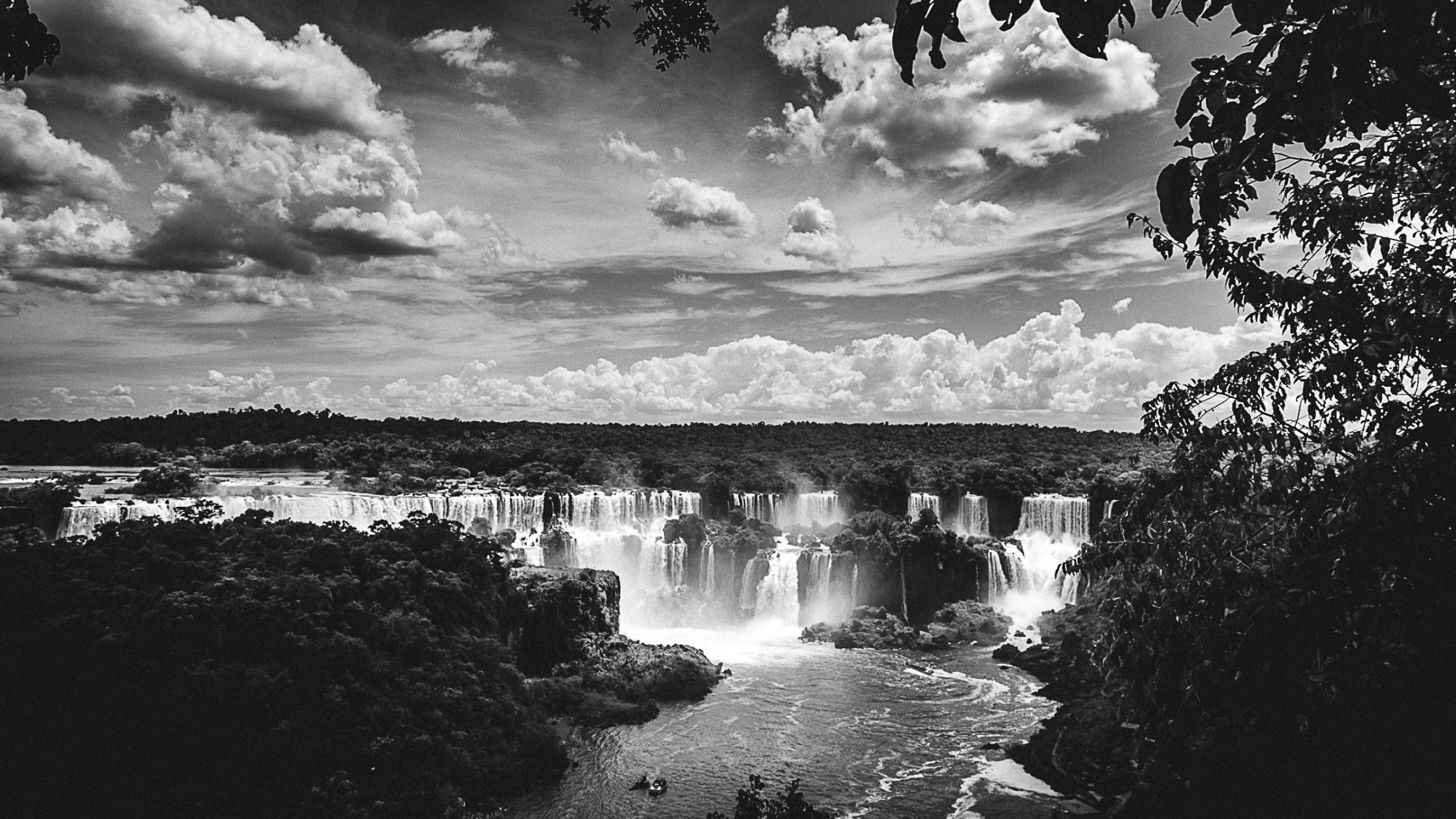 Iguazu Falls, Wallpaper, Backgrounds, Posted by Zoey Simpson, 2560x1440 HD Desktop