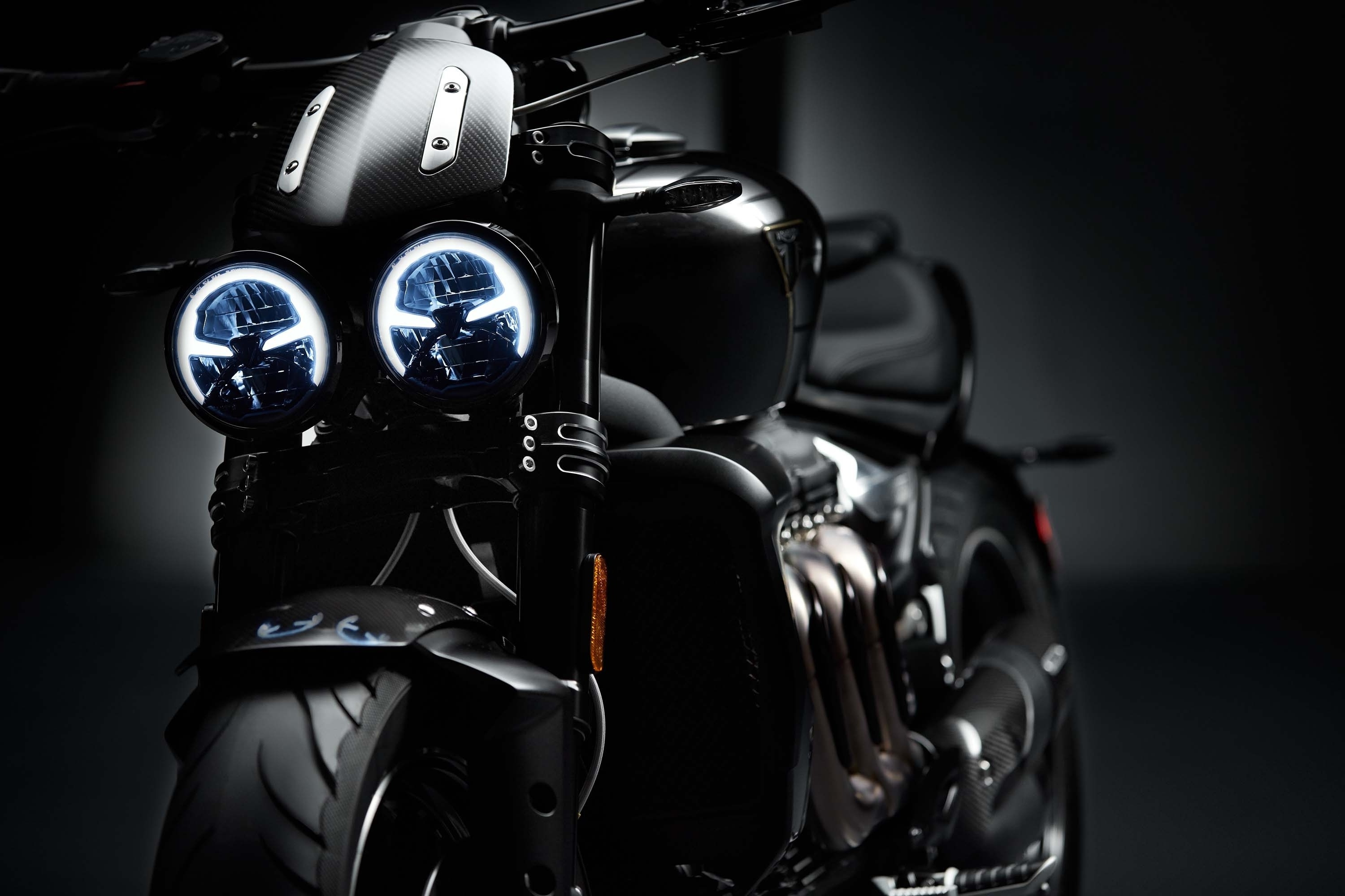 Triumph Rocket III, Lights sport motorcycle, Resolution Wallpx, Wallpaper, 3000x2000 HD Desktop