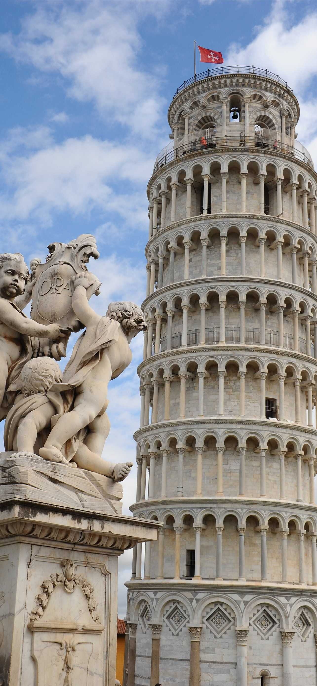 Pisa Tower wallpaper, Stunning visuals, High-definition, Picture-worthy, 1290x2780 HD Handy