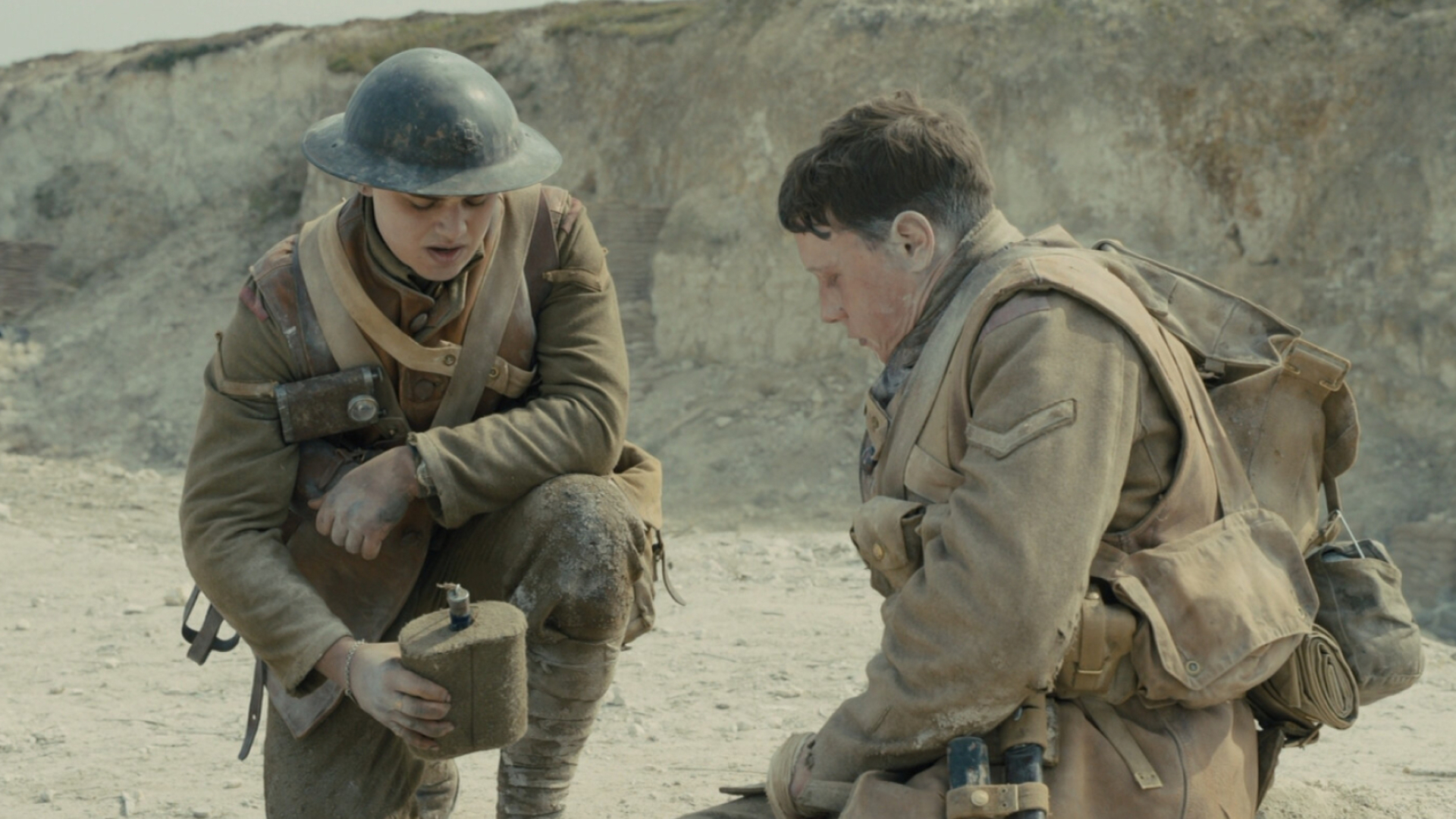 1917 (Movie): Filming began on 1 April 2019 and continued through June 2019. 1920x1080 Full HD Background.