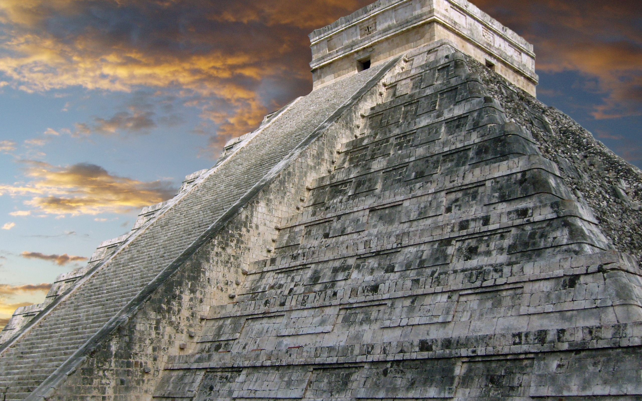 Chichen Itza, World wallpapers, Pyramid, Maya, 2560x1600 HD Desktop