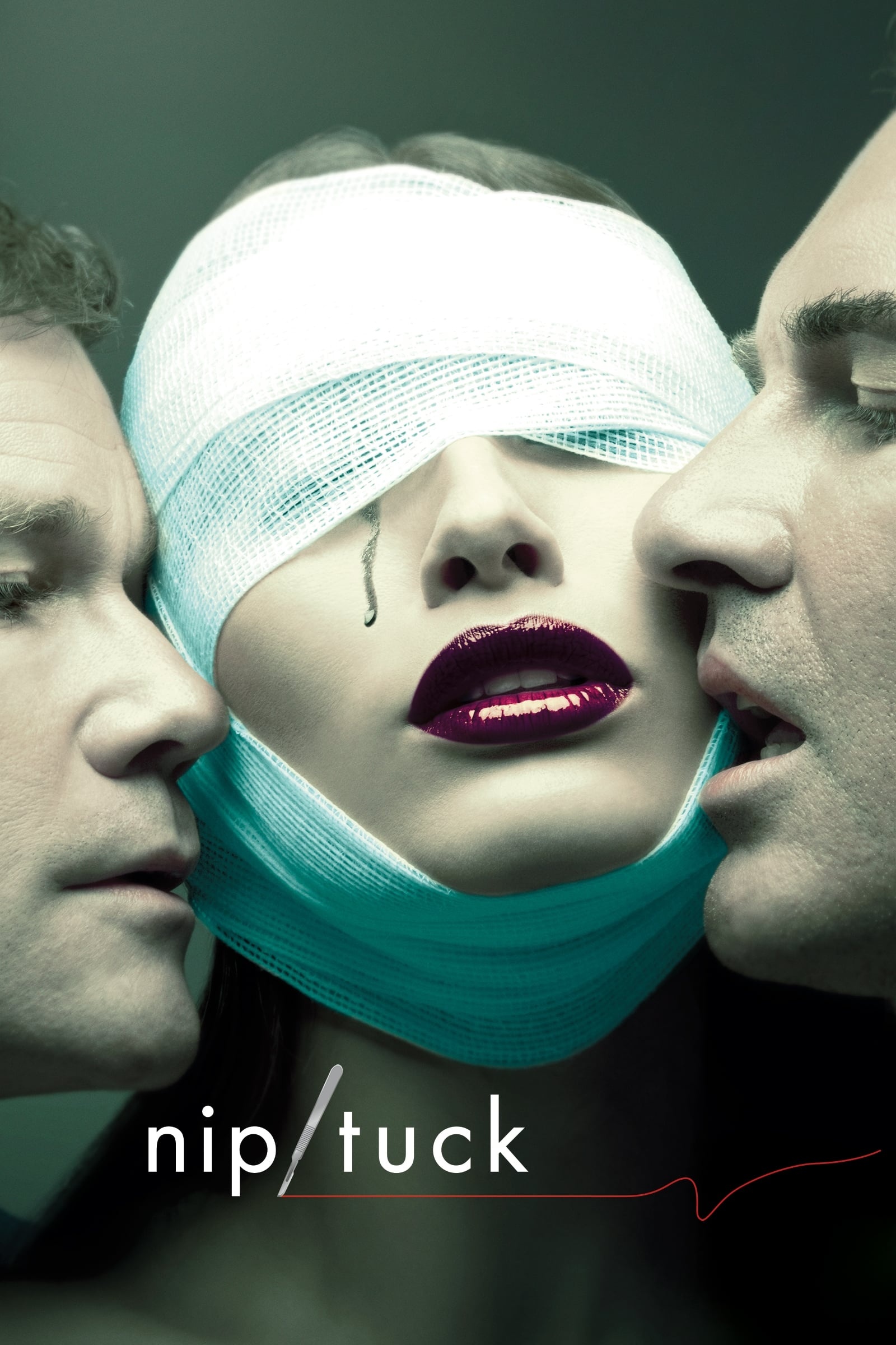 Nip/Tuck (TV Series): Personal and professional lives of surgery center founders. 1600x2400 HD Background.