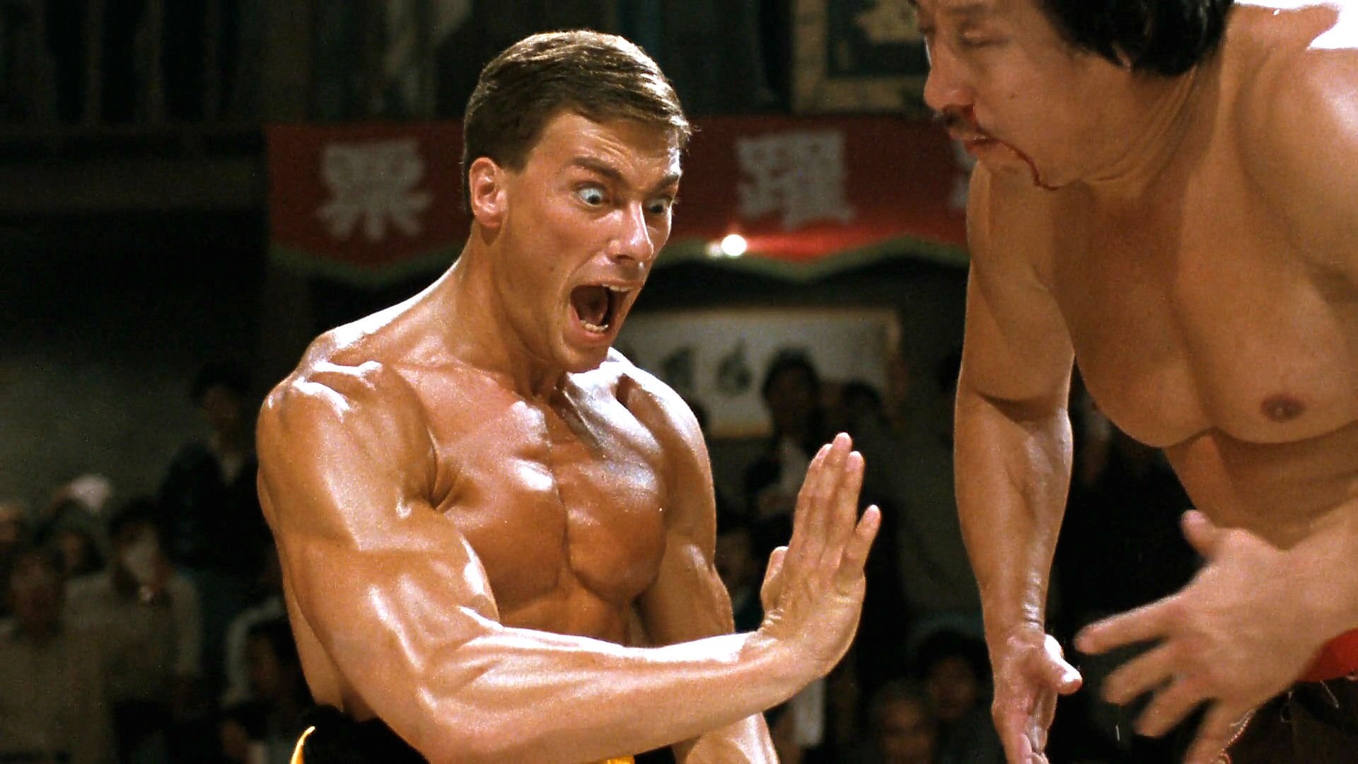 Bloodsport, Intense fight sequences, Astonishing athleticism, Gripping action film, 1920x1080 Full HD Desktop