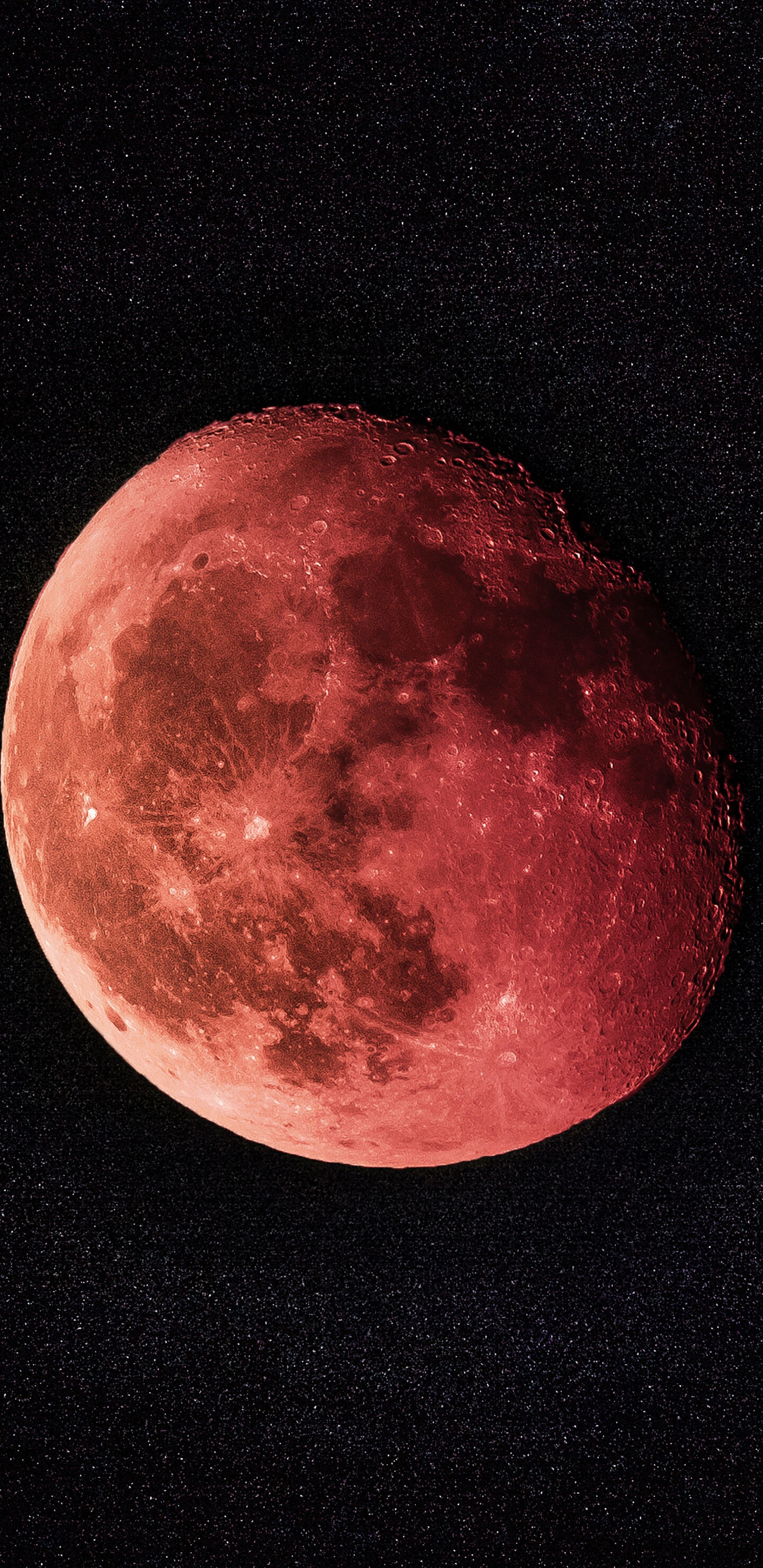 Lunar eclipse mystique, Astral conjunction, Night sky spectacle, Celestial magic, 1440x2960 HD Phone