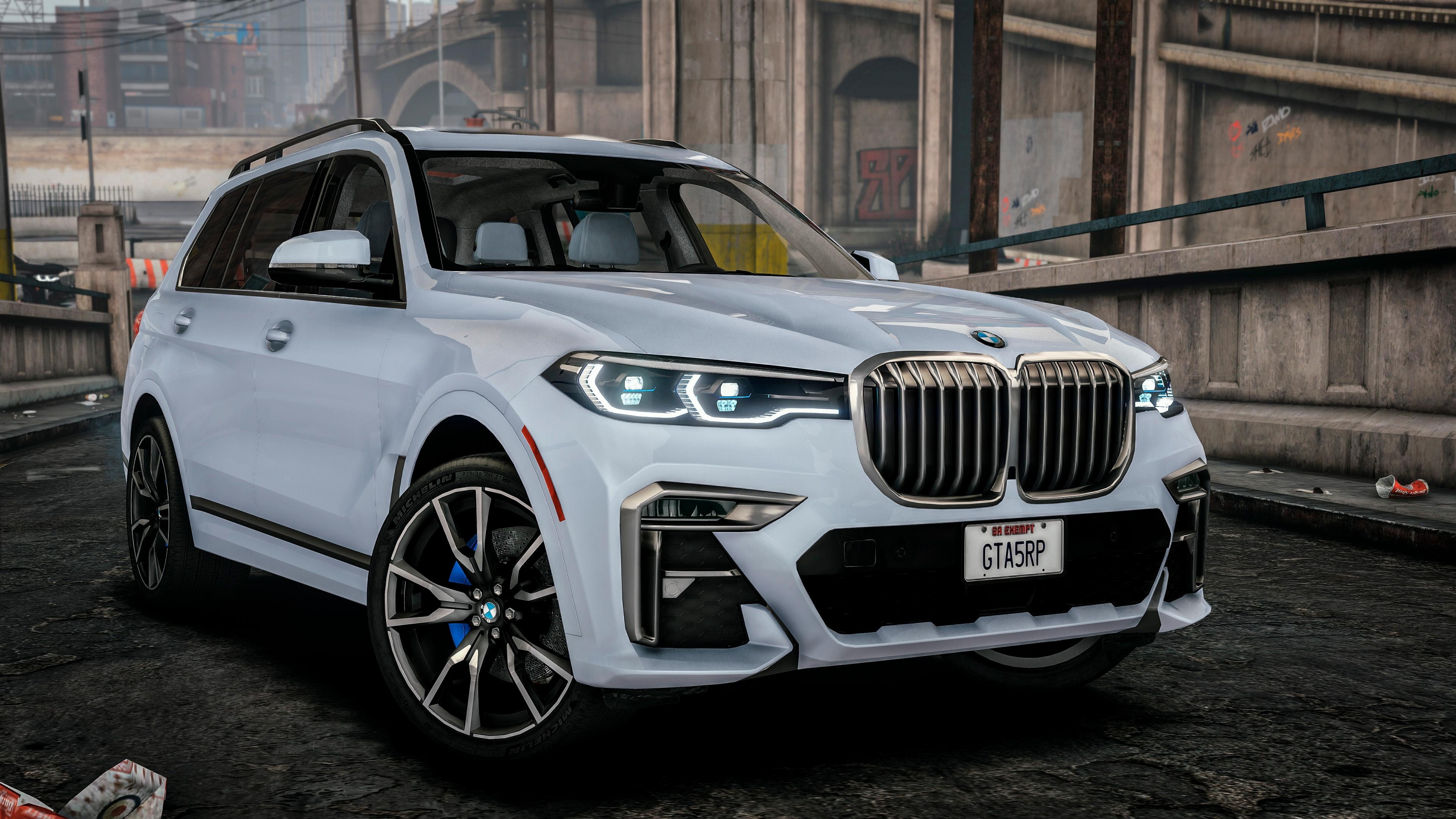BMW X7, 2021 tuning, Enhanced visual appeal, Additional features, 3840x2160 4K Desktop