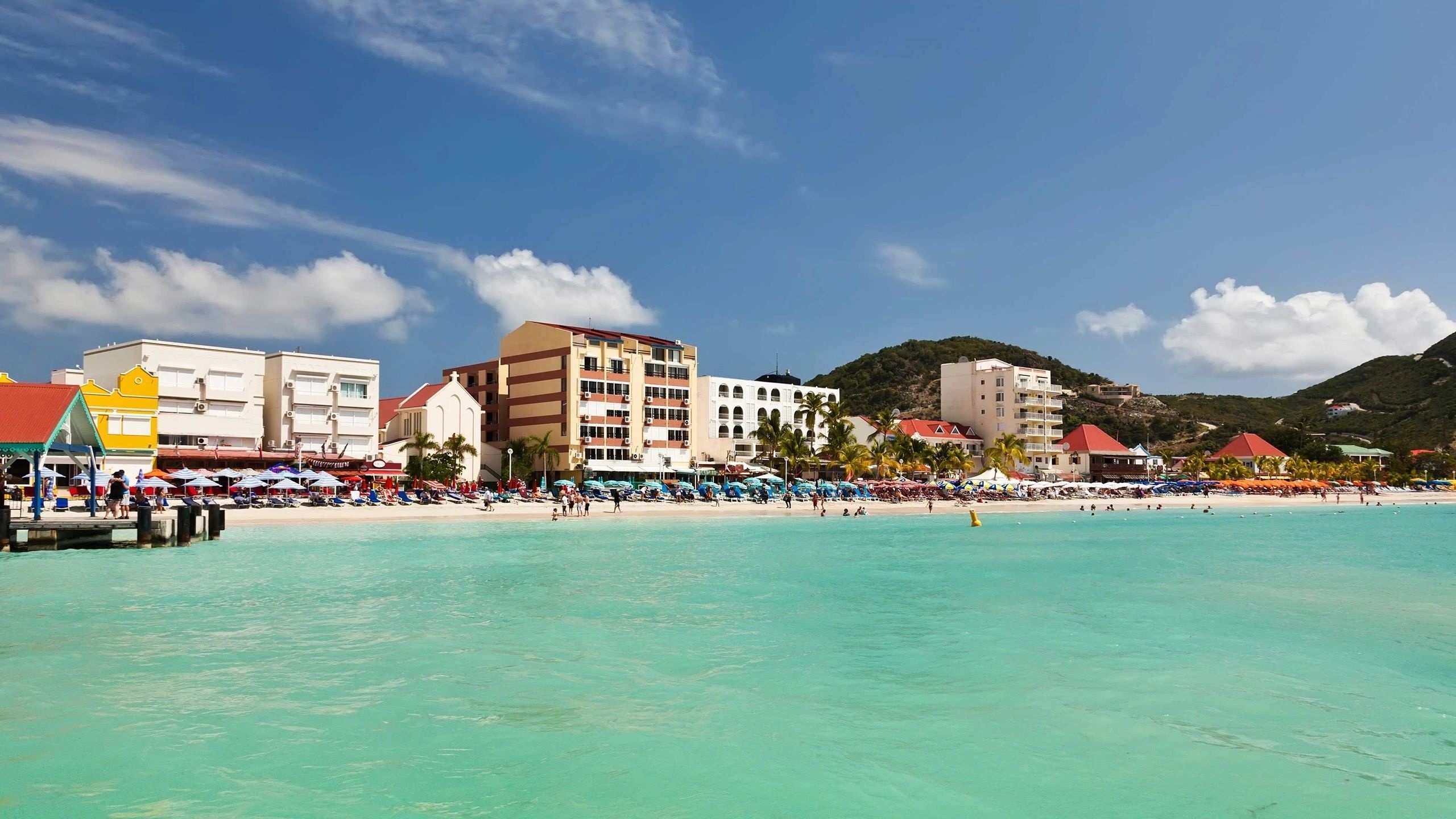 Sint Maarten travels, Group cruises, Sint Maarten, Cruises, 2560x1440 HD Desktop