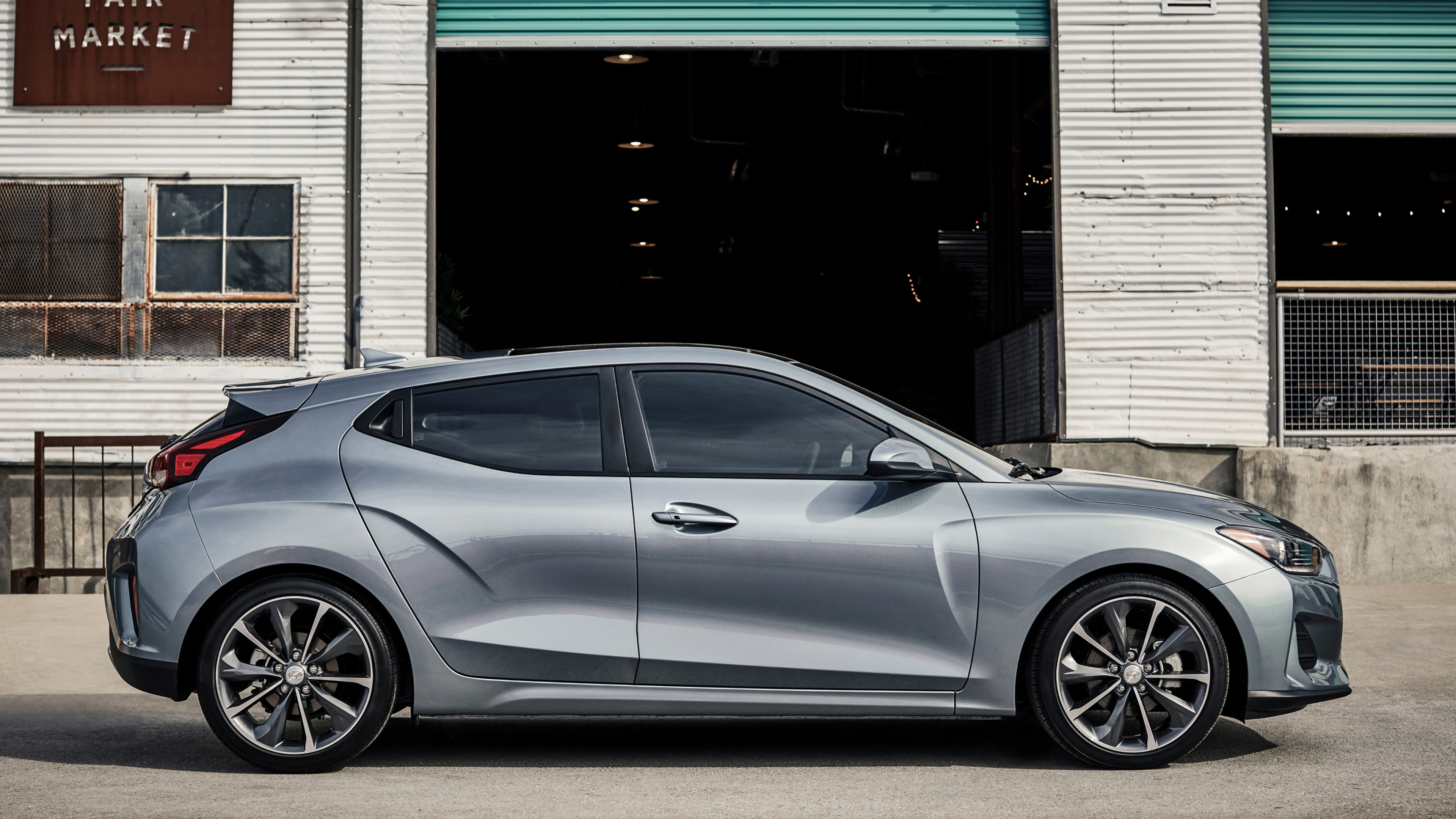 Hyundai Veloster, US spec, 2019 model, Compact and sporty, 3840x2160 4K Desktop
