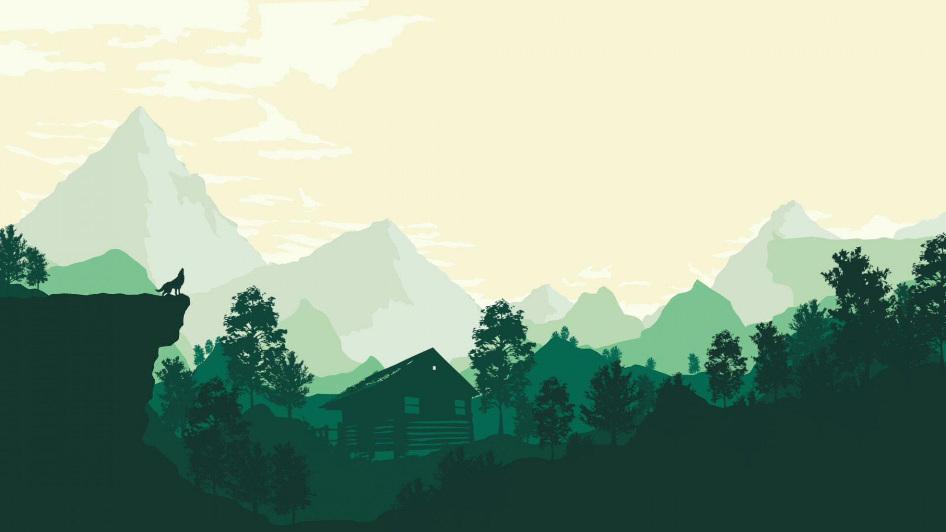 Firewatch: The Wyoming forest that serves as the game’s setting. 1920x1080 Full HD Wallpaper.