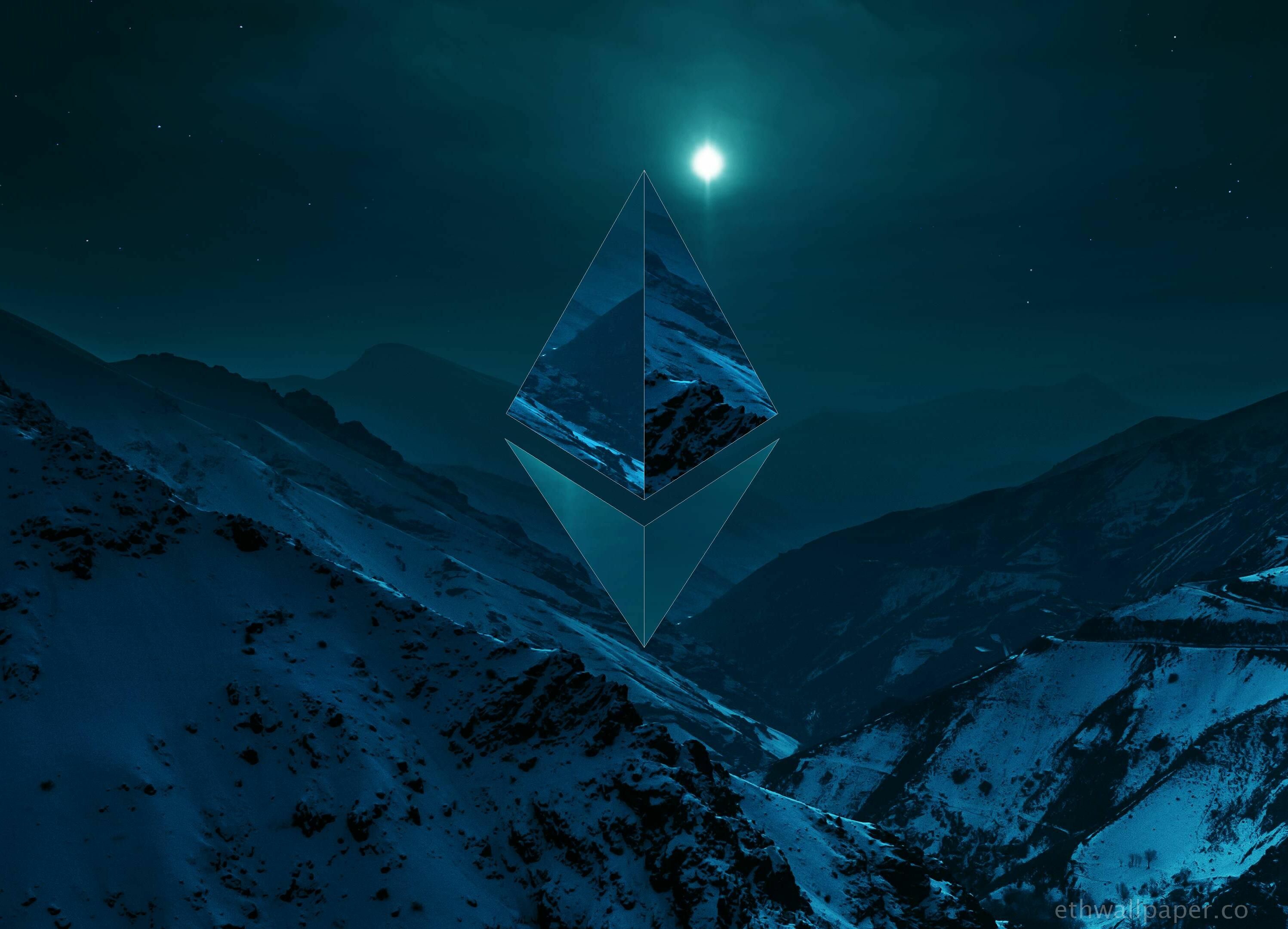 Cryptocurrency: ETH, The second most popular crypto after Bitcoin. 3000x2160 HD Wallpaper.