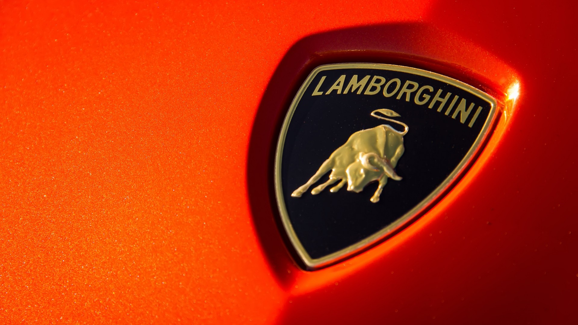 Lamborghini Logo, HD image, Free wallpaper, Exquisite design, 1920x1080 Full HD Desktop