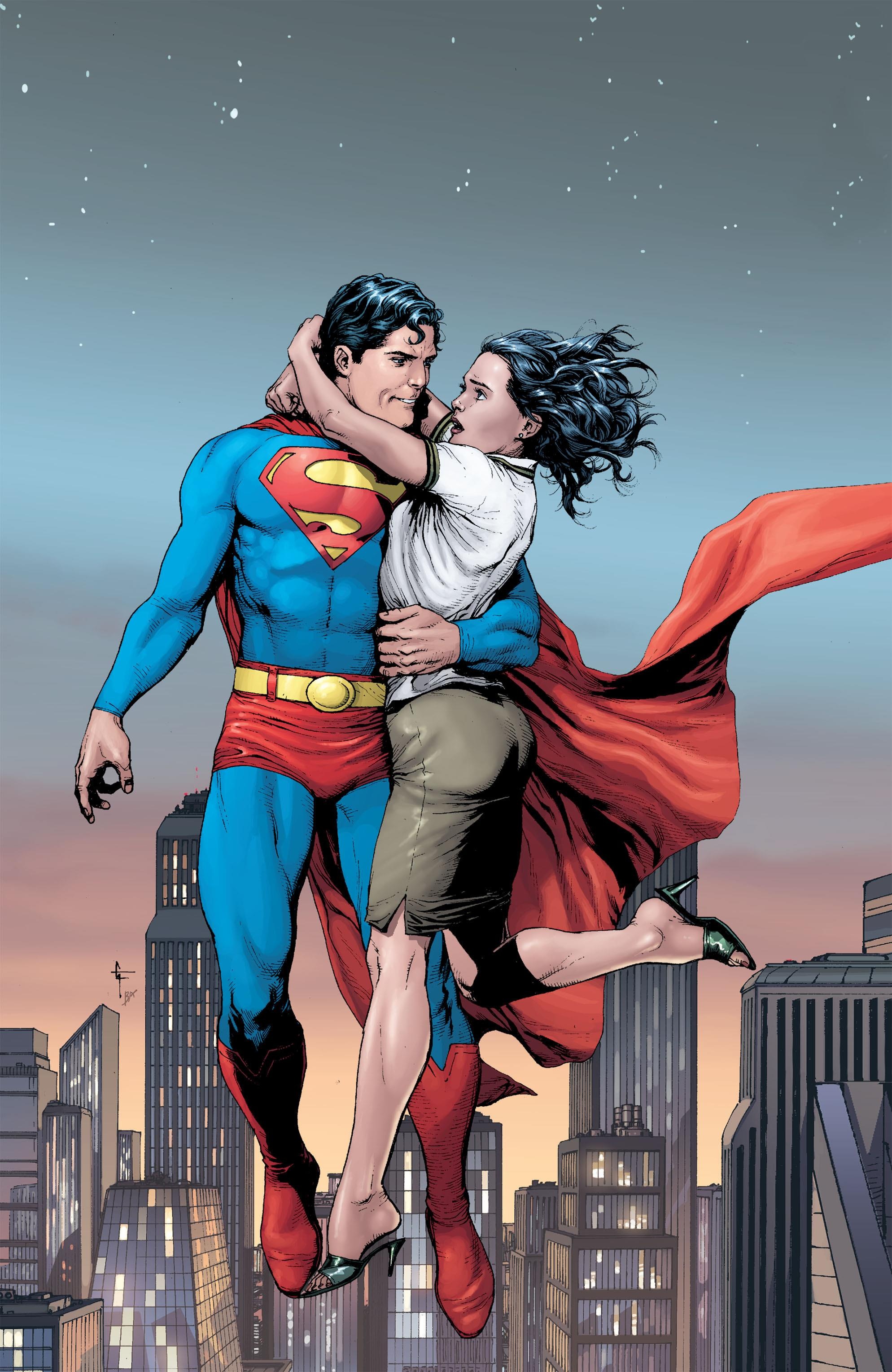 Superman and Lois Lane, Love, Romance, Wallpaper, 1990x3060 HD Handy