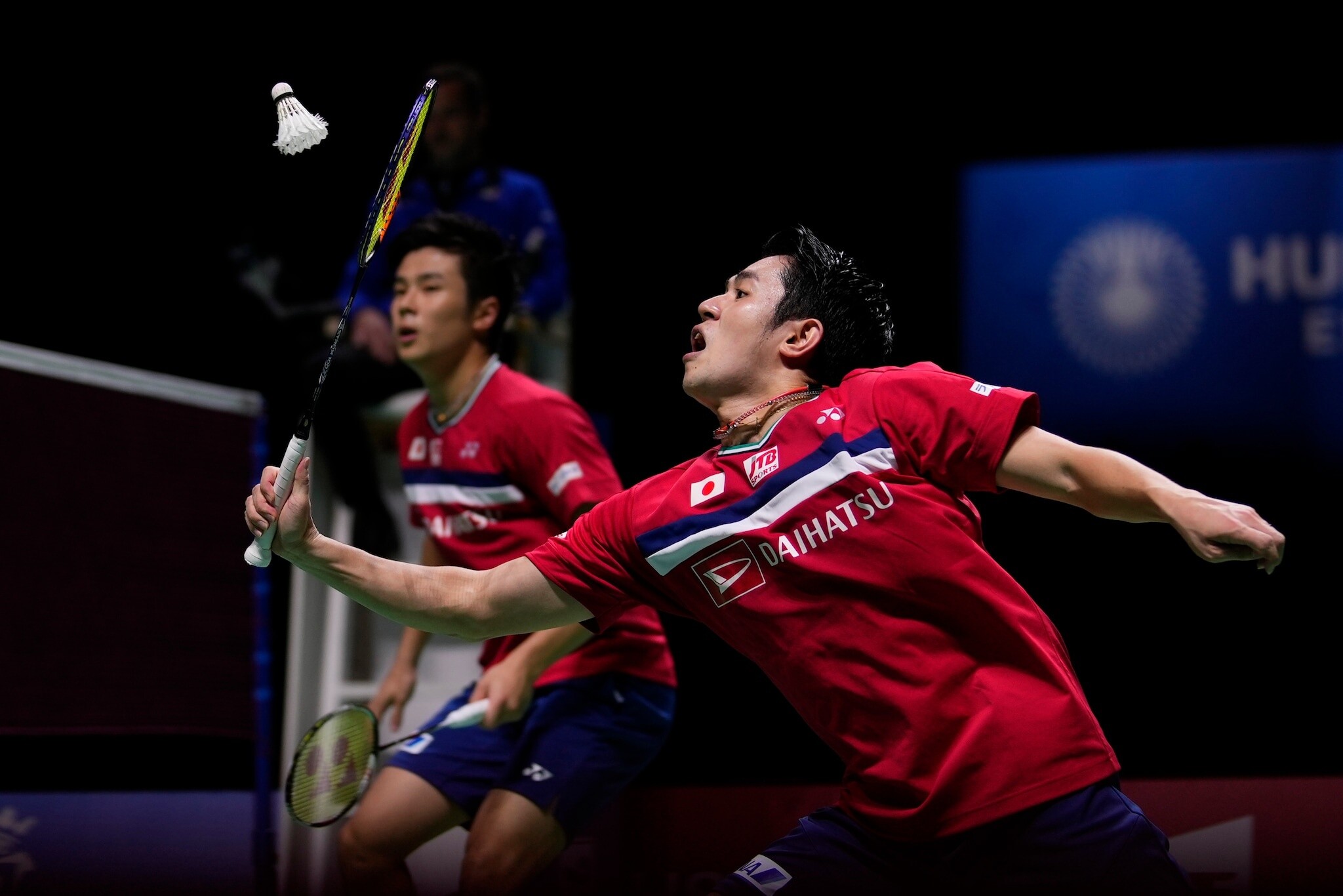 Takuro Hoki, Badminton doubles, Teamwork synergy, Strategic plays, 2050x1370 HD Desktop