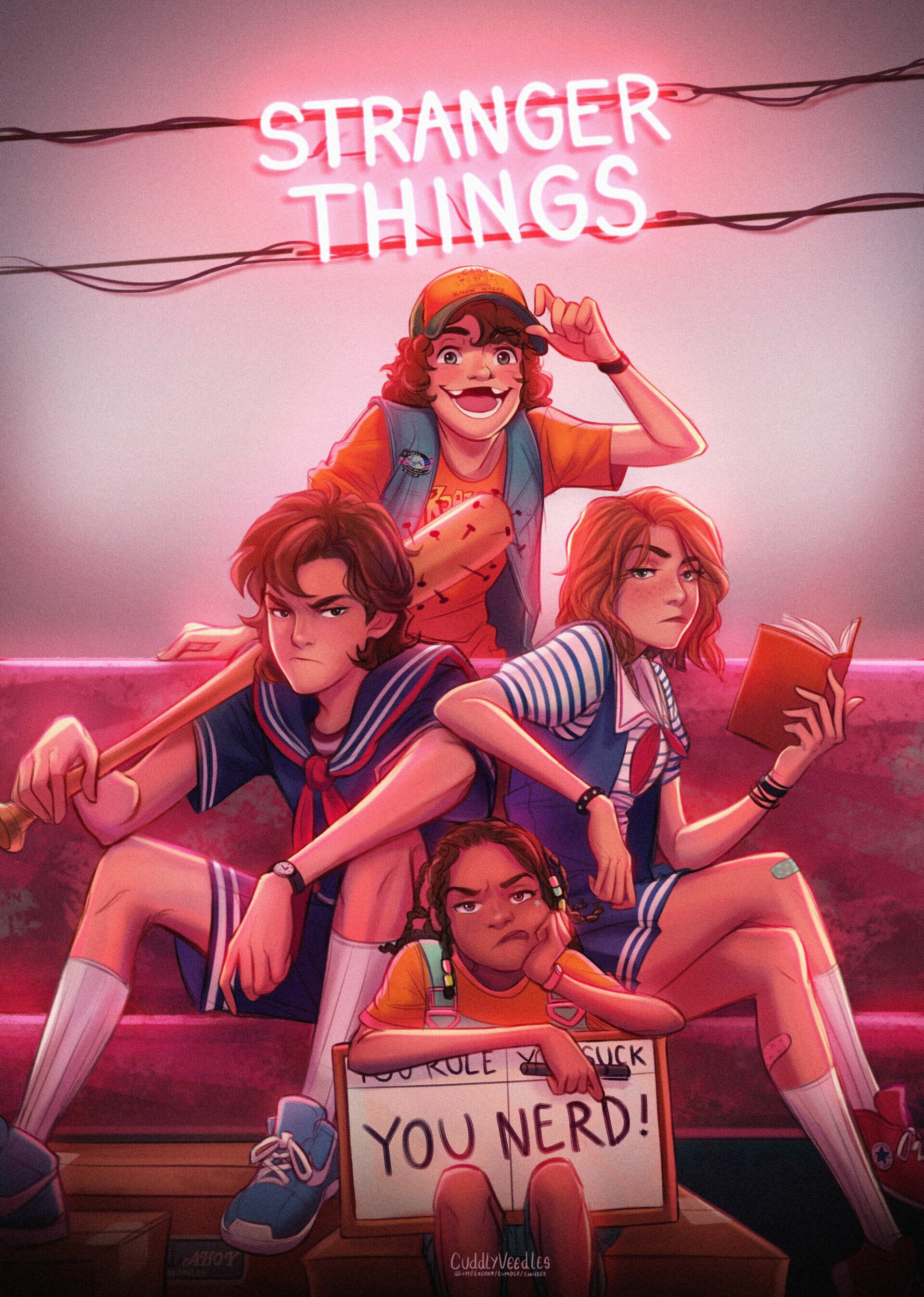 Stranger Things: Set in the 1980s, the series centers around the residents of the fictional small town of Hawkins. 1920x2700 HD Background.
