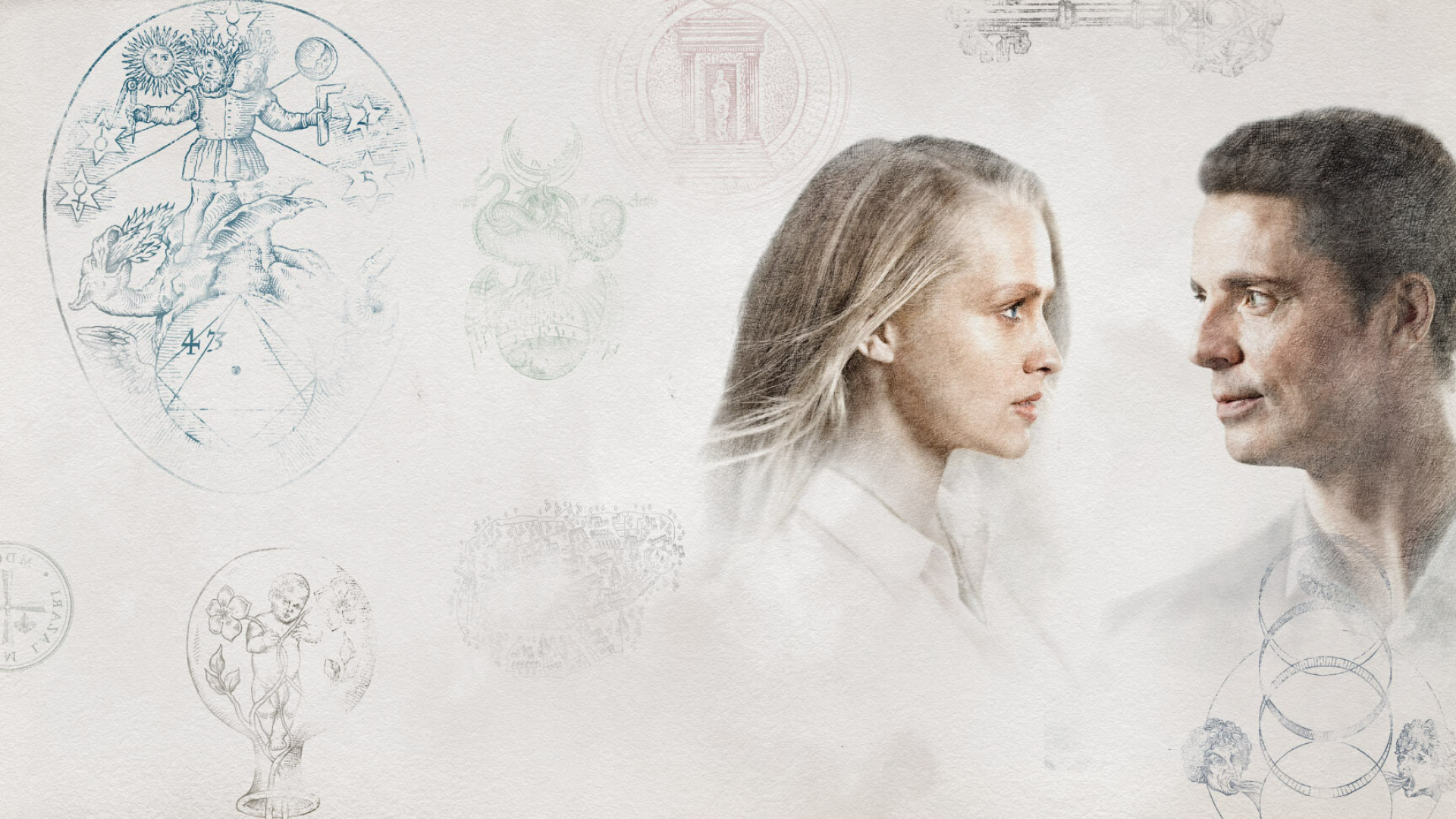 A Discovery of Witches: Diana Bishop, The wife of Matthew de Clermont and the daughter of Stephen Proctor and Rebecca Bishop. 1920x1080 Full HD Background.