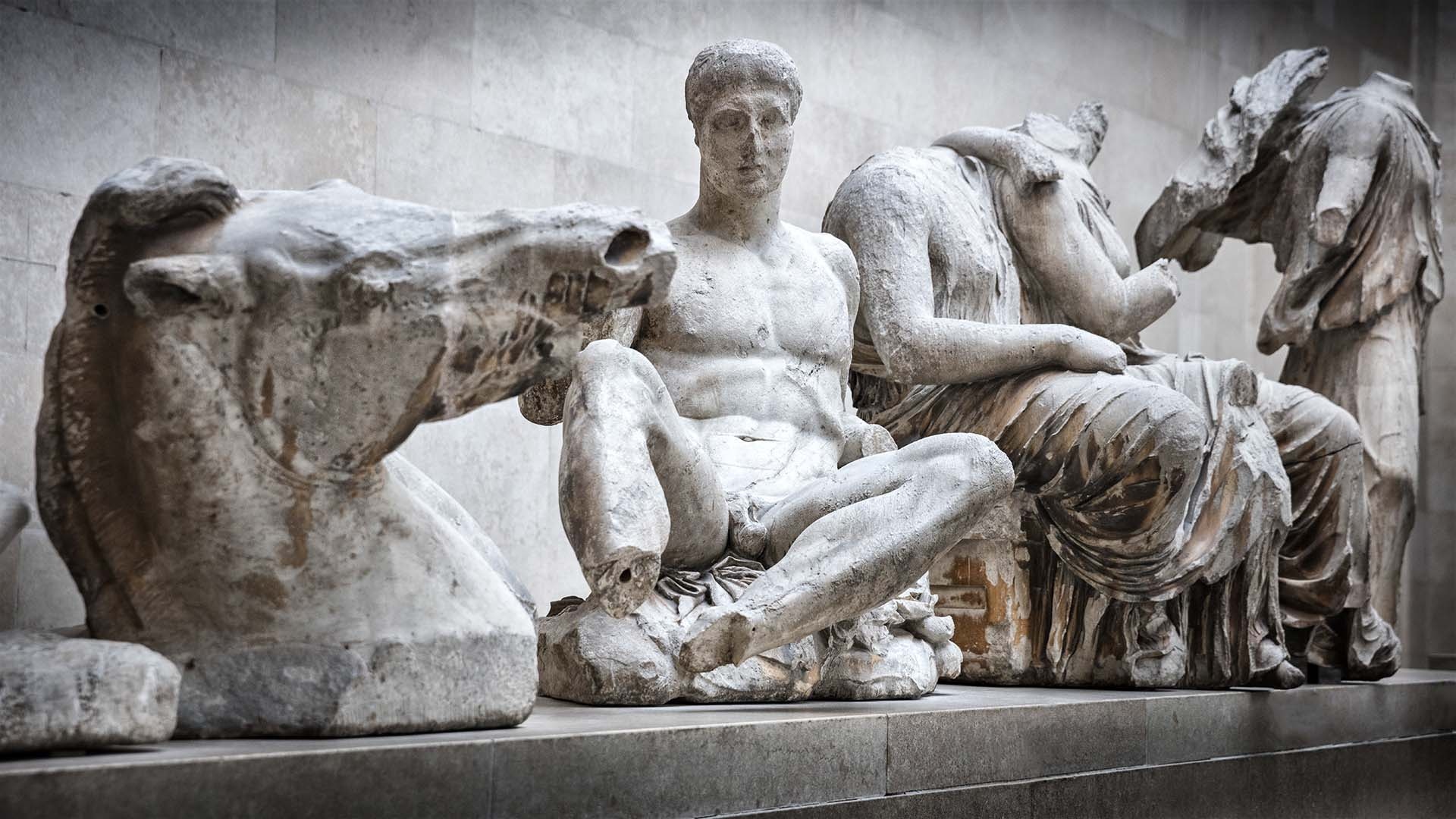 British Museum, Eastern pediment, Dionisio sculpture, Ancient Greece history, 1920x1080 Full HD Desktop