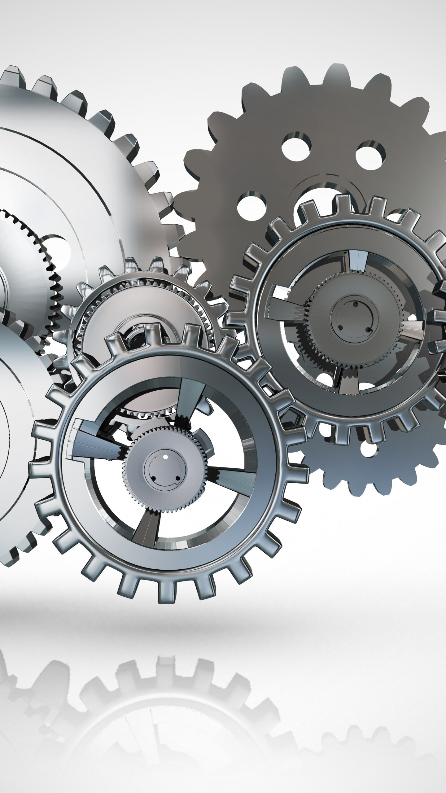 Gear: A rotating machine which has cogs, Mechanical engineering, Cog mechanism. 1440x2560 HD Wallpaper.