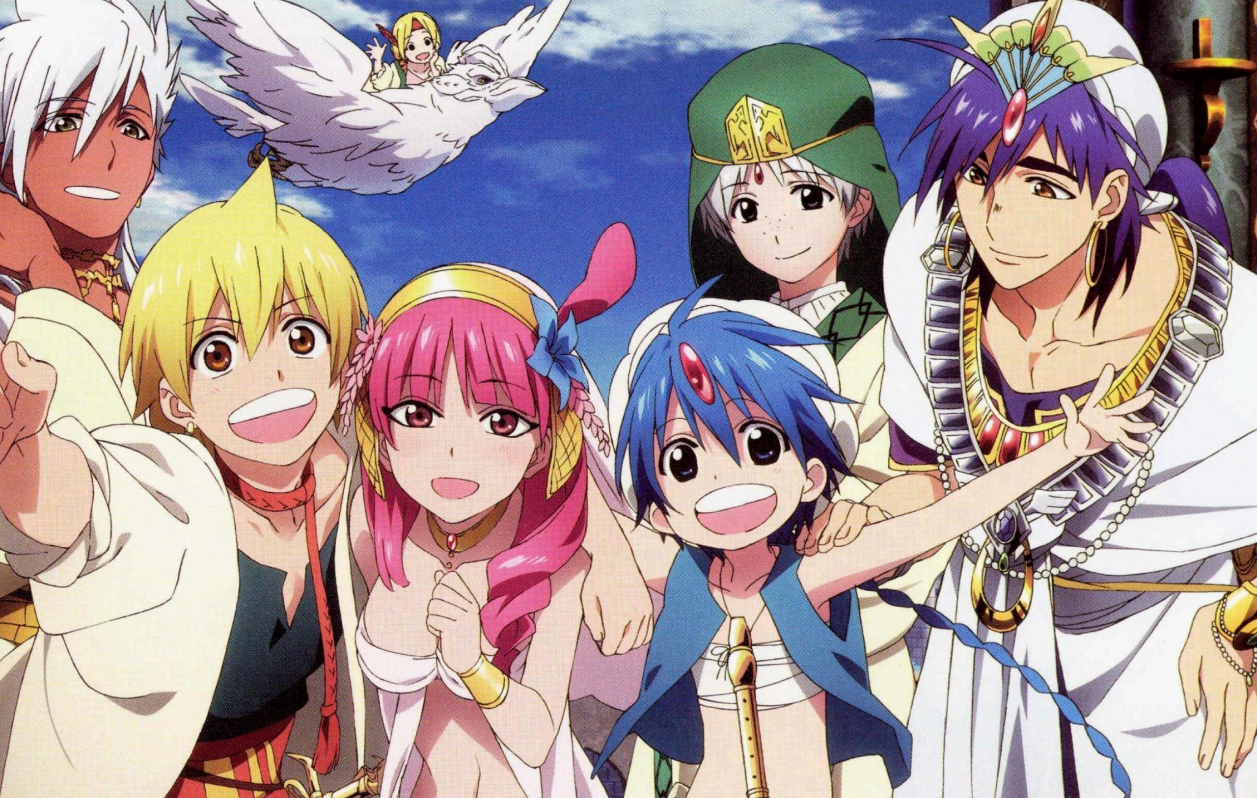 Magi: The Labyrinth of Magic, Anime, Sinbad wallpapers, Backgrounds, 2560x1630 HD Desktop