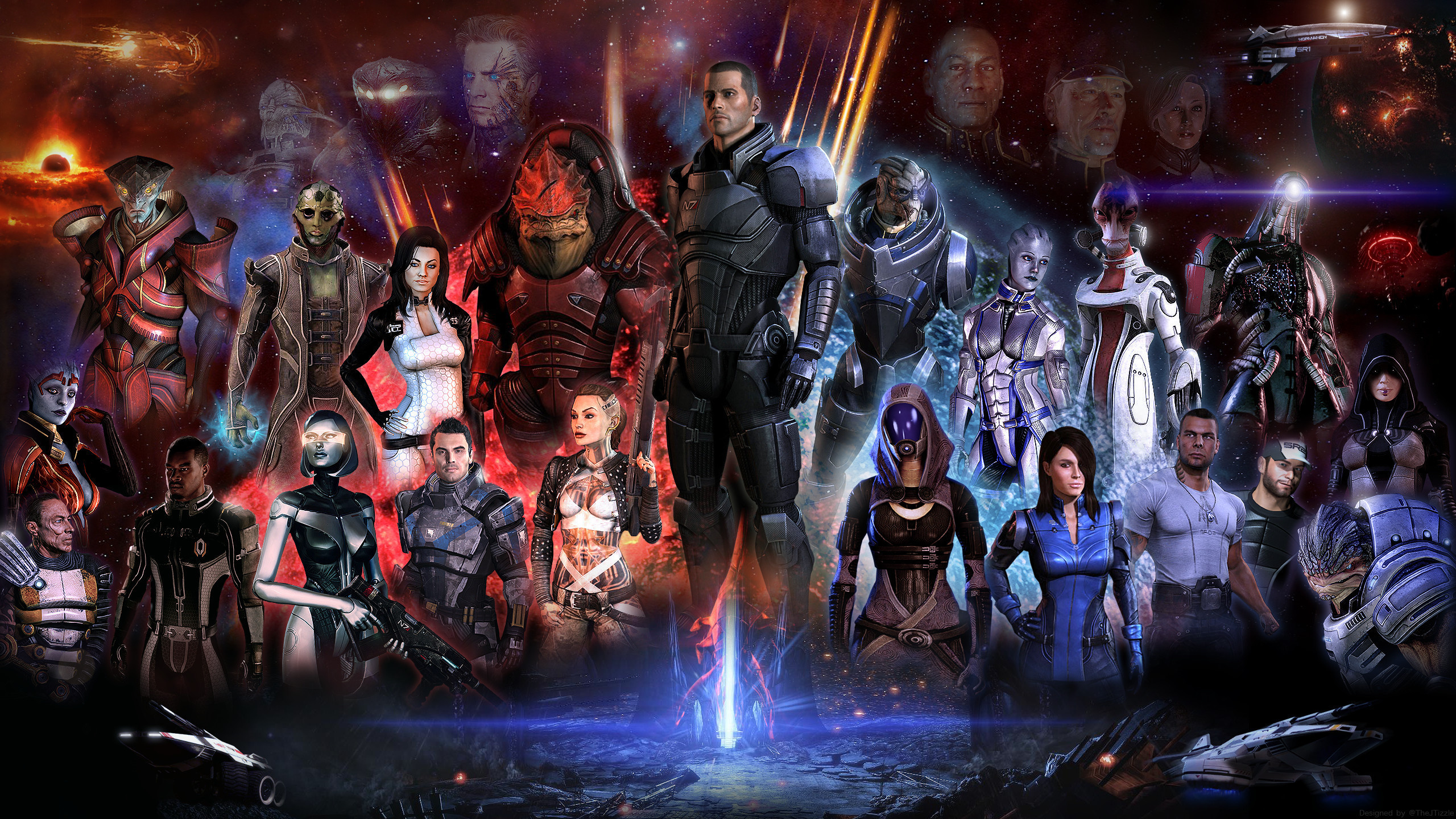Mass Effect, N7 day celebration, Emotional gaming moments, Legendary game franchise, 2560x1440 HD Desktop