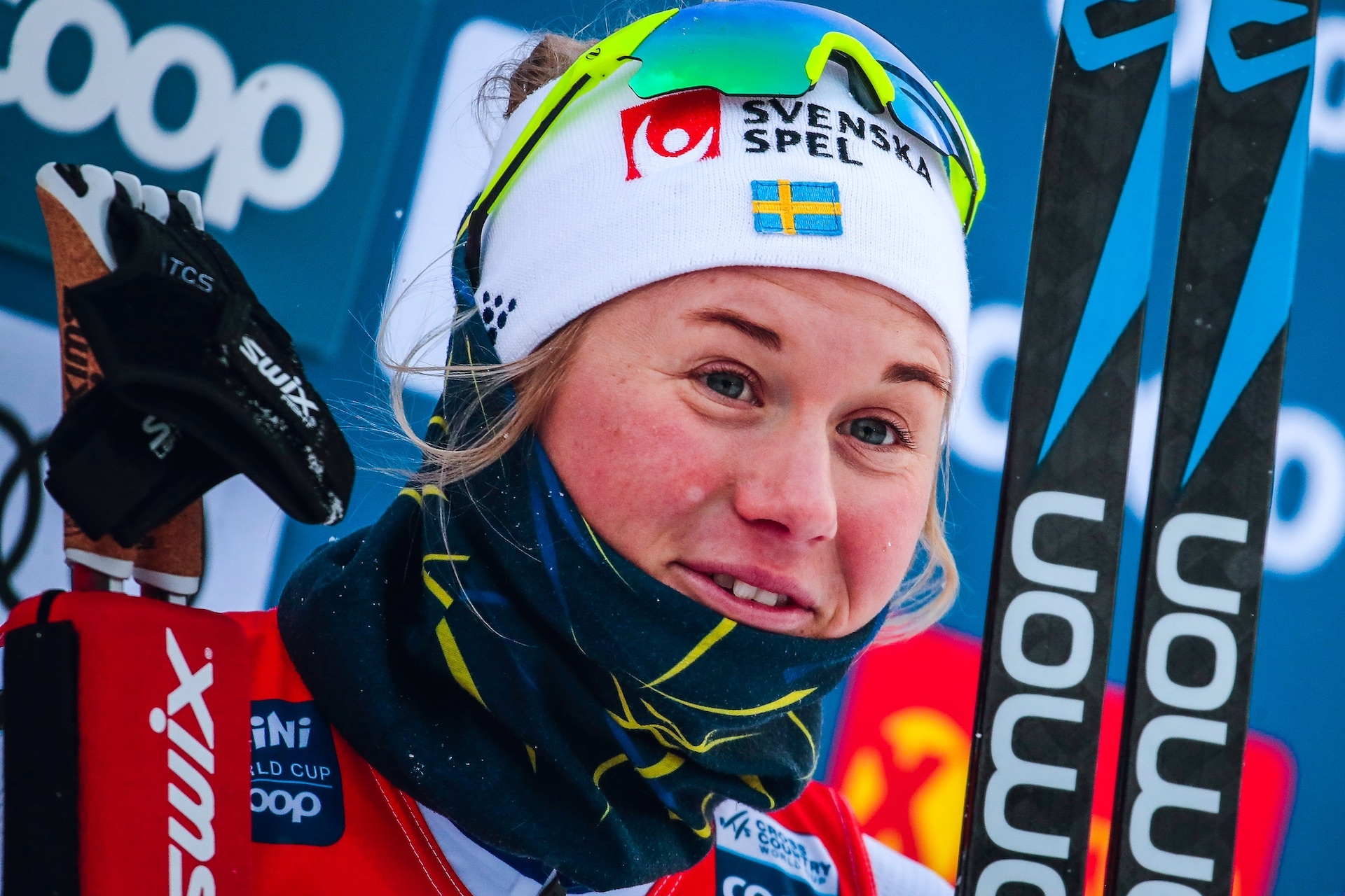Maja Dahlqvist, High-altitude Olympics, Radio interview, Cross-country skiing, 1920x1280 HD Desktop