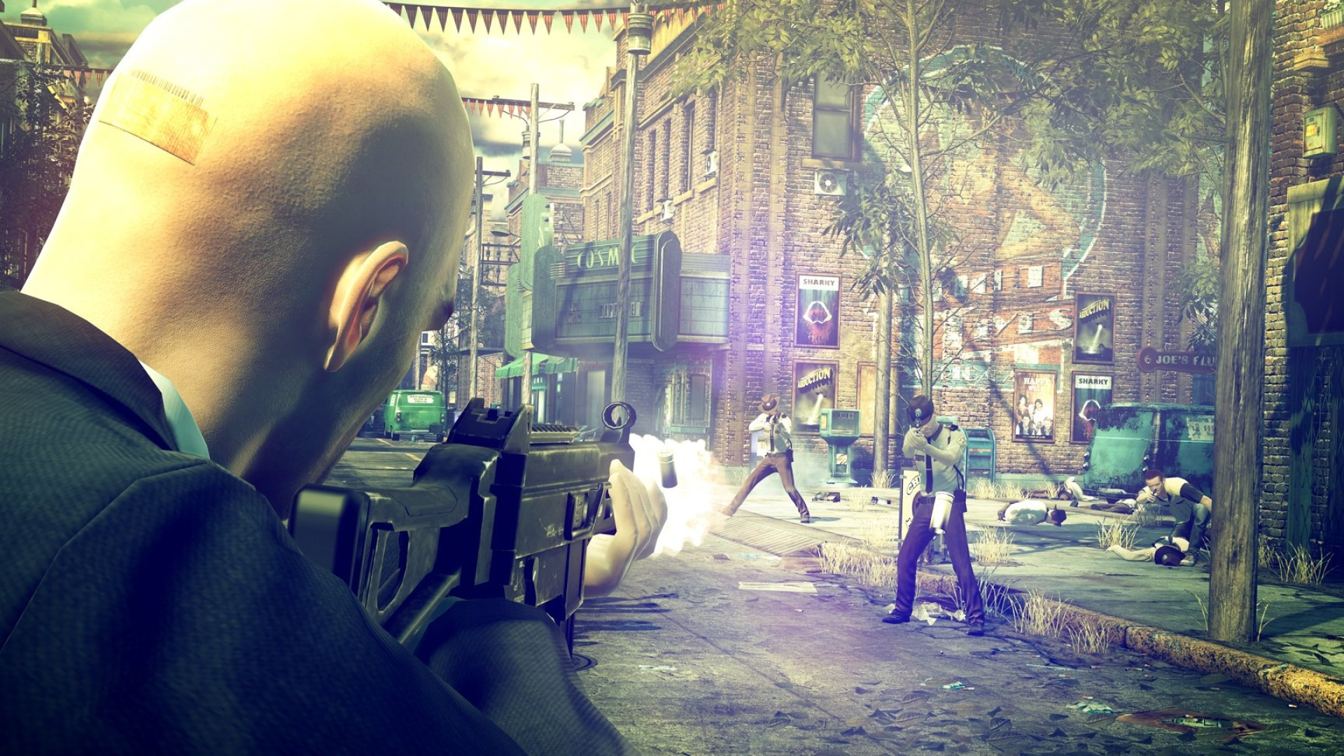 Hitman: Absolution, Stealthy assassin, Intriguing storyline, High-stakes missions, 1920x1080 Full HD Desktop