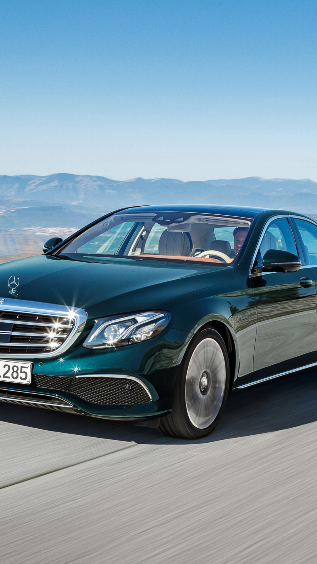 Mercedes-Benz: The brand's model 260D became the world’s first diesel fueled car. 1080x1920 Full HD Wallpaper.