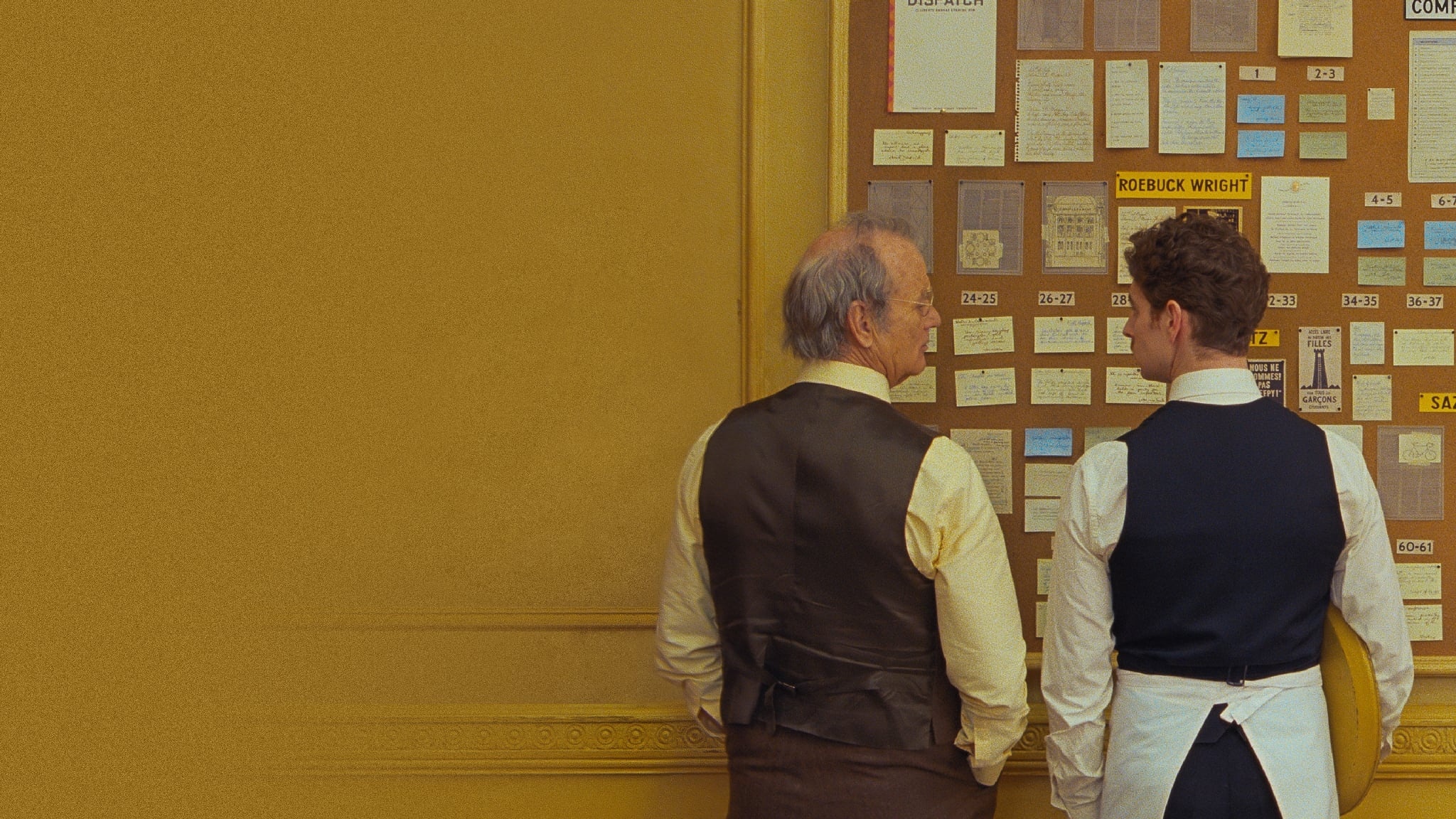 The French Dispatch, Visual delight, Captivating backdrops, Wes Anderson's artistic touch, 2050x1160 HD Desktop