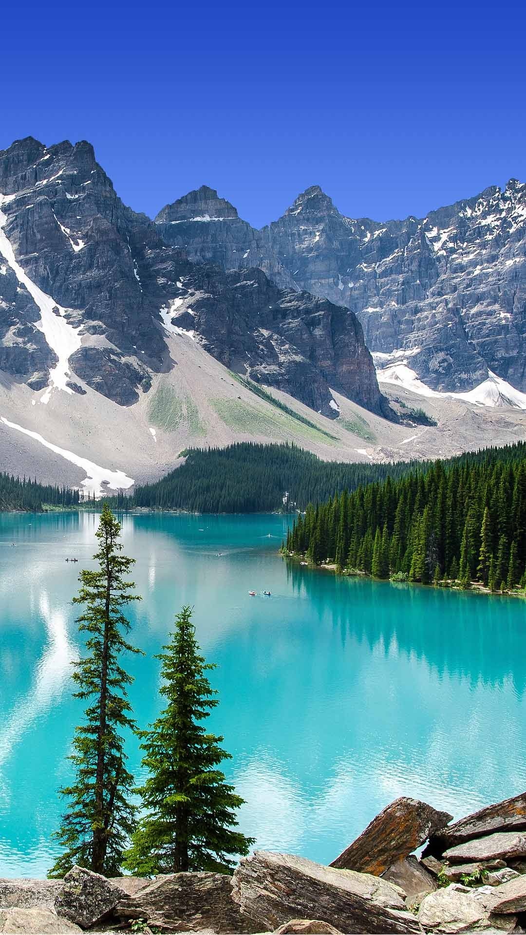 Landschaft Galaxy im Banff National Park, 1080x1920 Full HD Handy