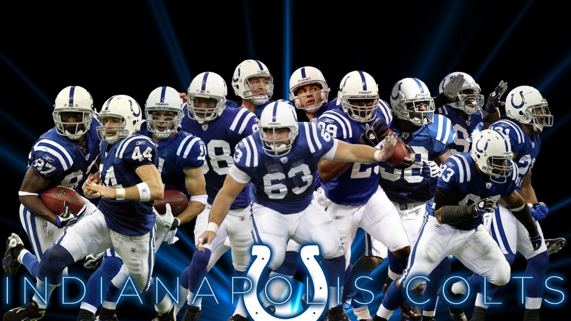 HD Indianapolis Colts, NFL backgrounds, 2020, Colts, 1920x1080 Full HD Desktop