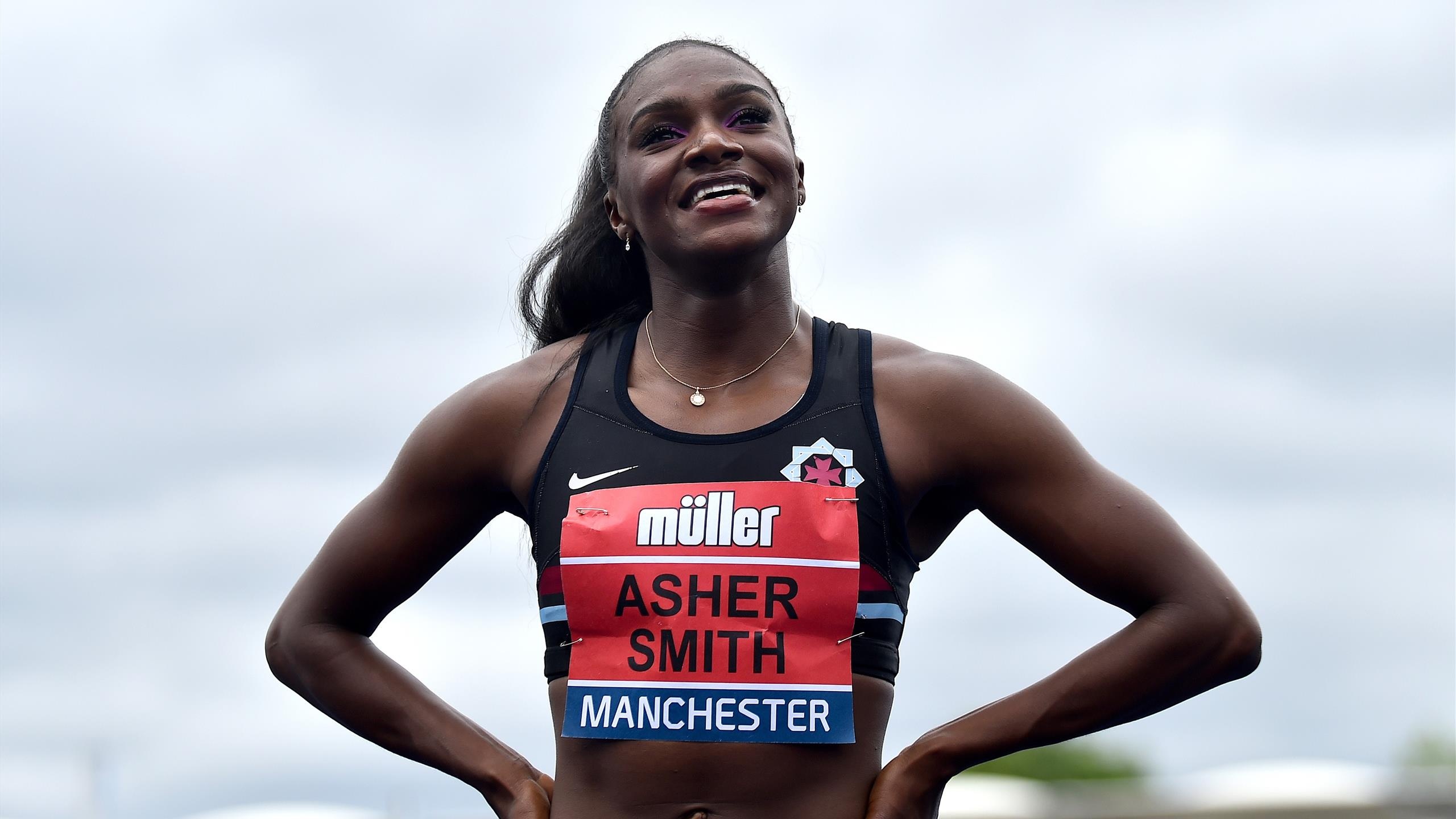 Racewalking: Dina Asher-Smith, The fastest British woman in recorded history. 2560x1440 HD Wallpaper.