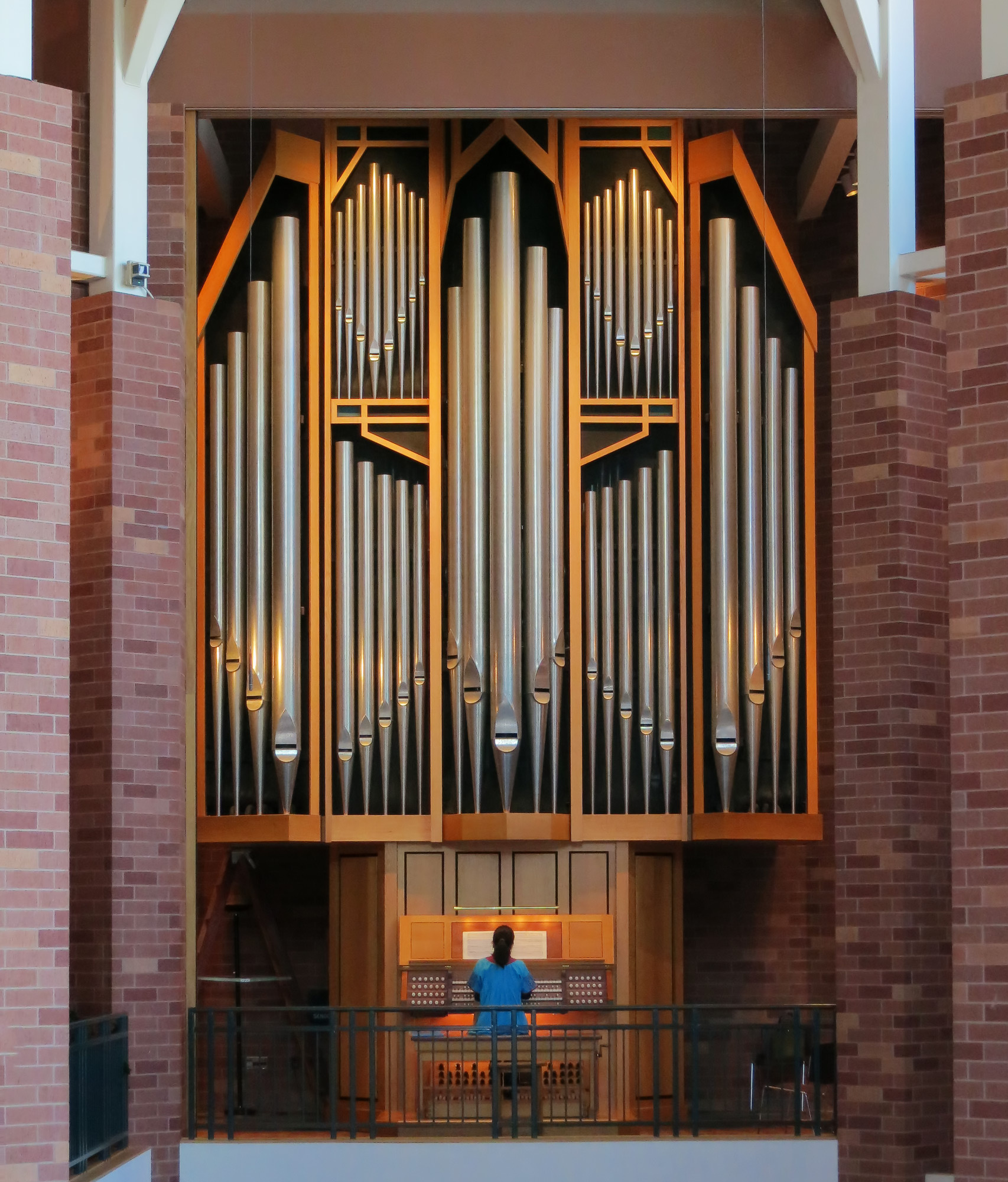 Pipe Organ: Opus 111, C. B. Fisk Inc, One of the most complex and large of all musical instruments. 1710x2000 HD Background.