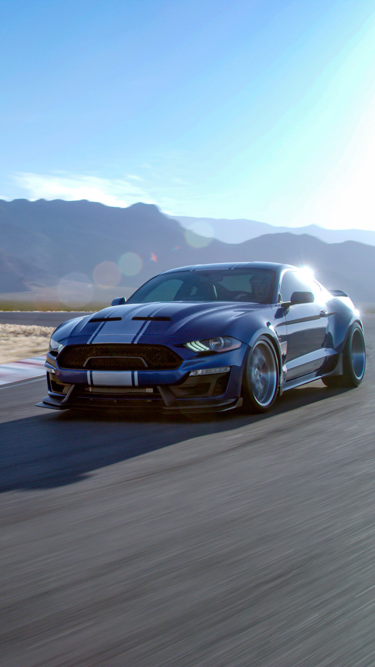 Ford: Mustang Shelby GT350, 5.2L V8 engine. 1440x2560 HD Wallpaper.