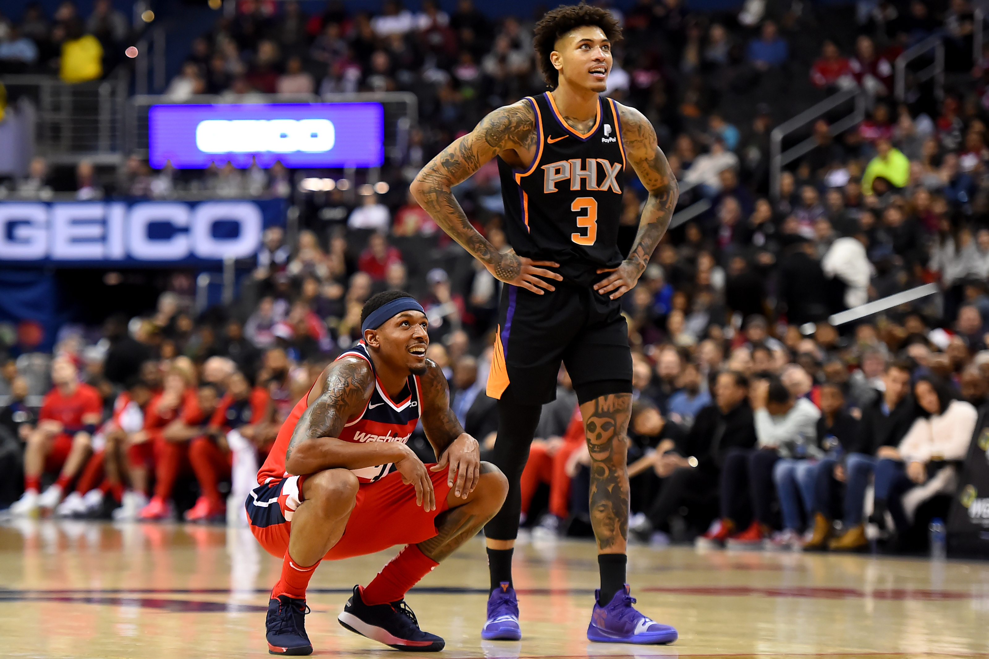 Kelly Oubre, Phoenix Suns, Game preview, Social justice message, 3200x2140 HD Desktop
