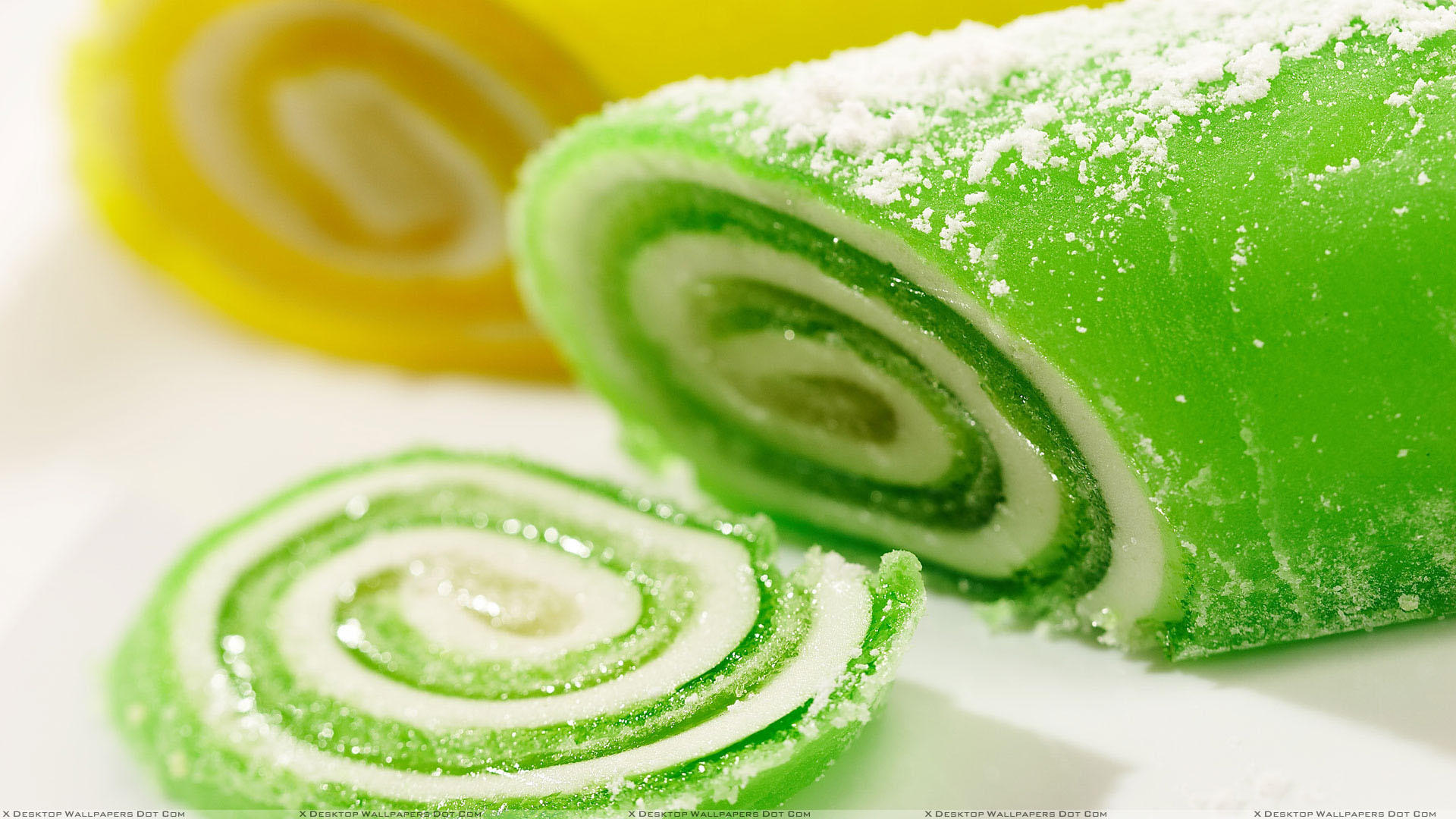 Green and yellow candy, Sweet indulgence, Eye-catching wallpapers, Colorful delight, 1920x1080 Full HD Desktop