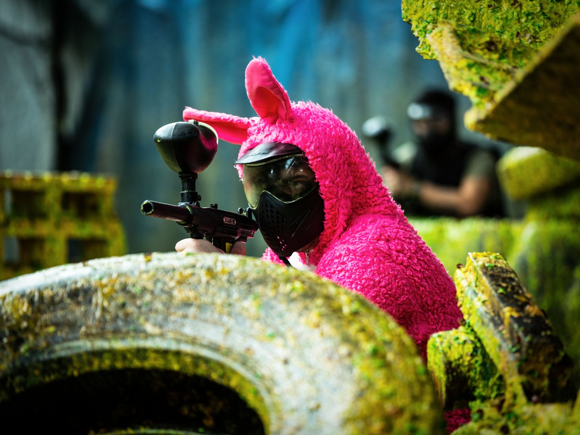 Paintball: Recreational activity and combat sports played by both men and women. 1980x1490 HD Wallpaper.