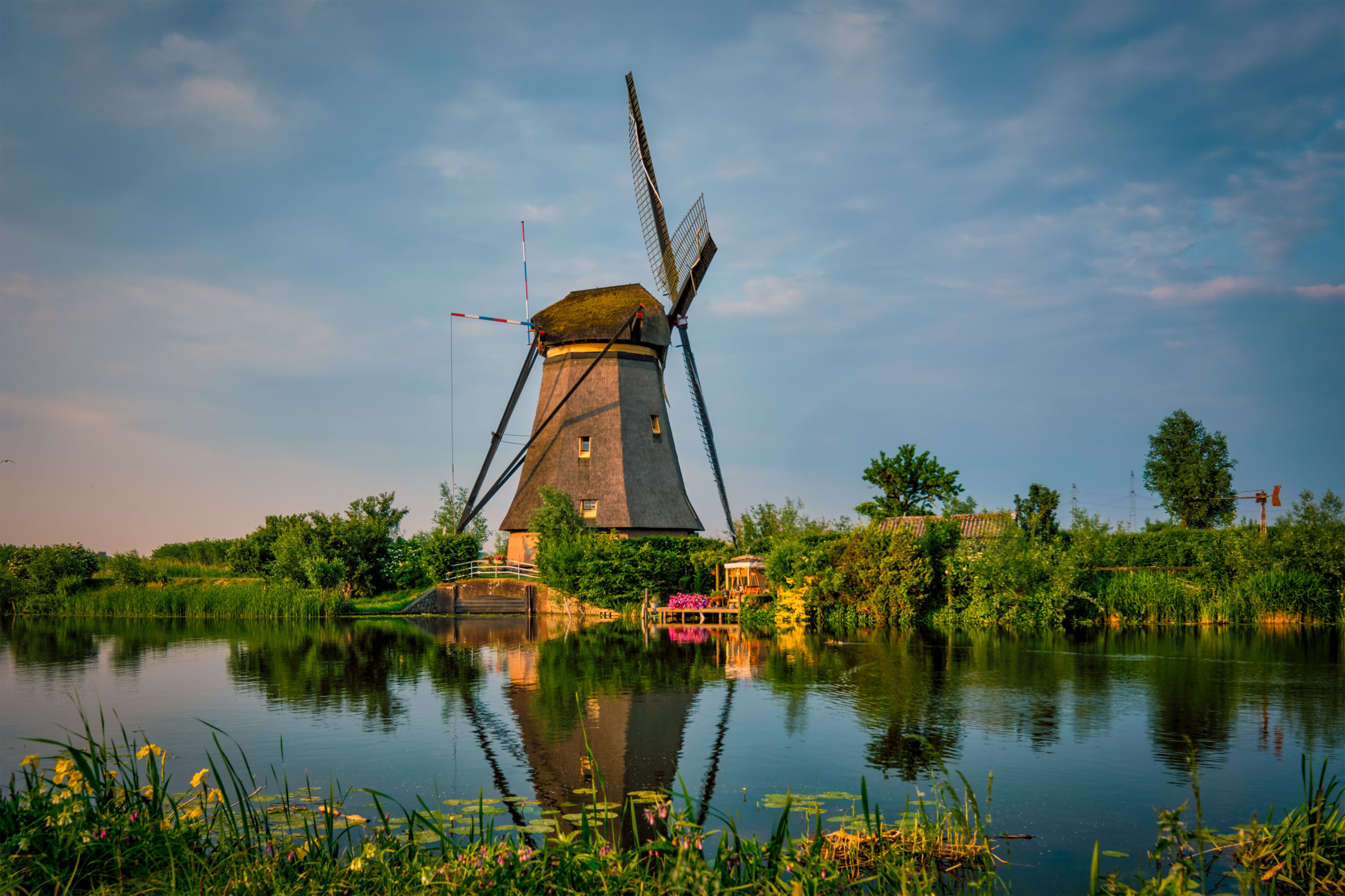 Windmills at Kinderdijk, Highlights in the Netherlands, Jacky's Blog, 2560x1710 HD Desktop
