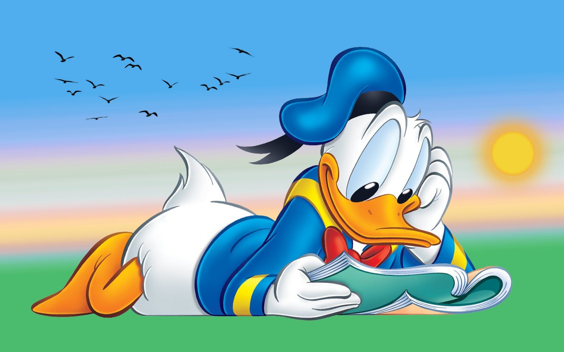 Donald Duck: Mickey Mouse's best friend, Cartoon. 1920x1200 HD Background.