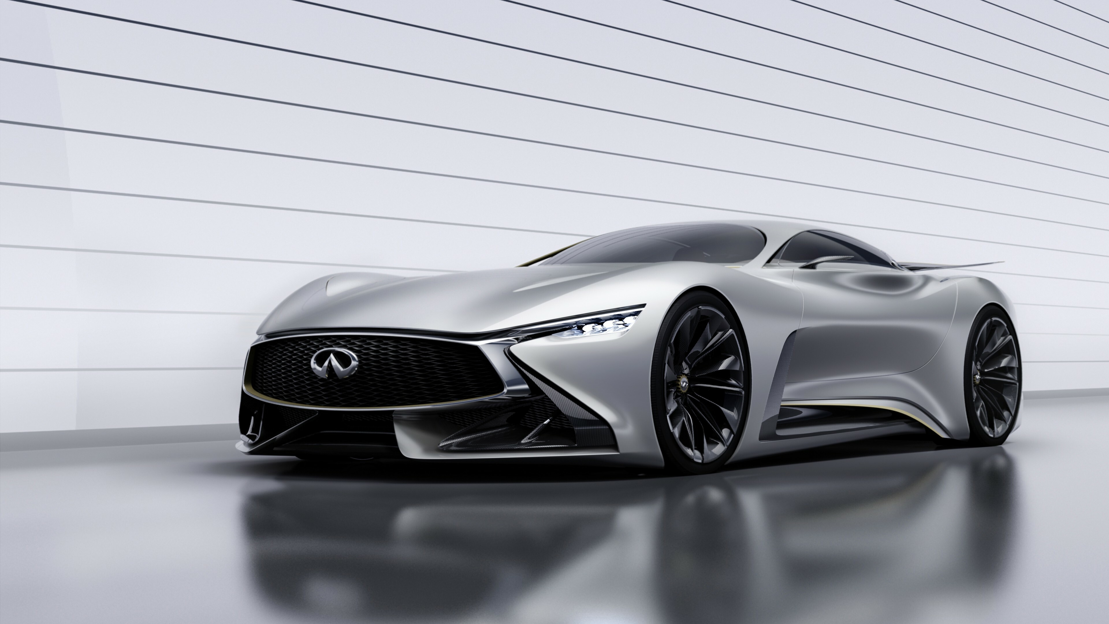 Infiniti: Vision Gran Turismo, Concept, Designed by the company's new Chinese-based design studio. 3840x2160 4K Background.