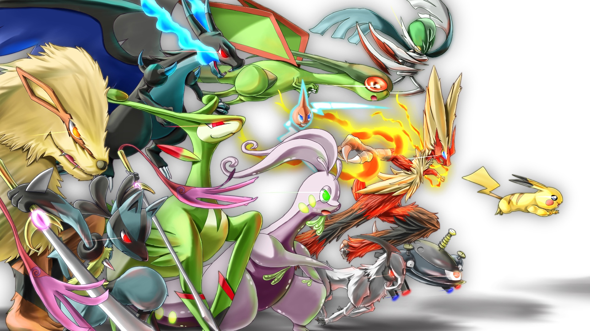 Absol Arcanine Doublade Flygon Gallade, HD wallpapers, Wide range of choices, Versatile options, 1920x1080 Full HD Desktop