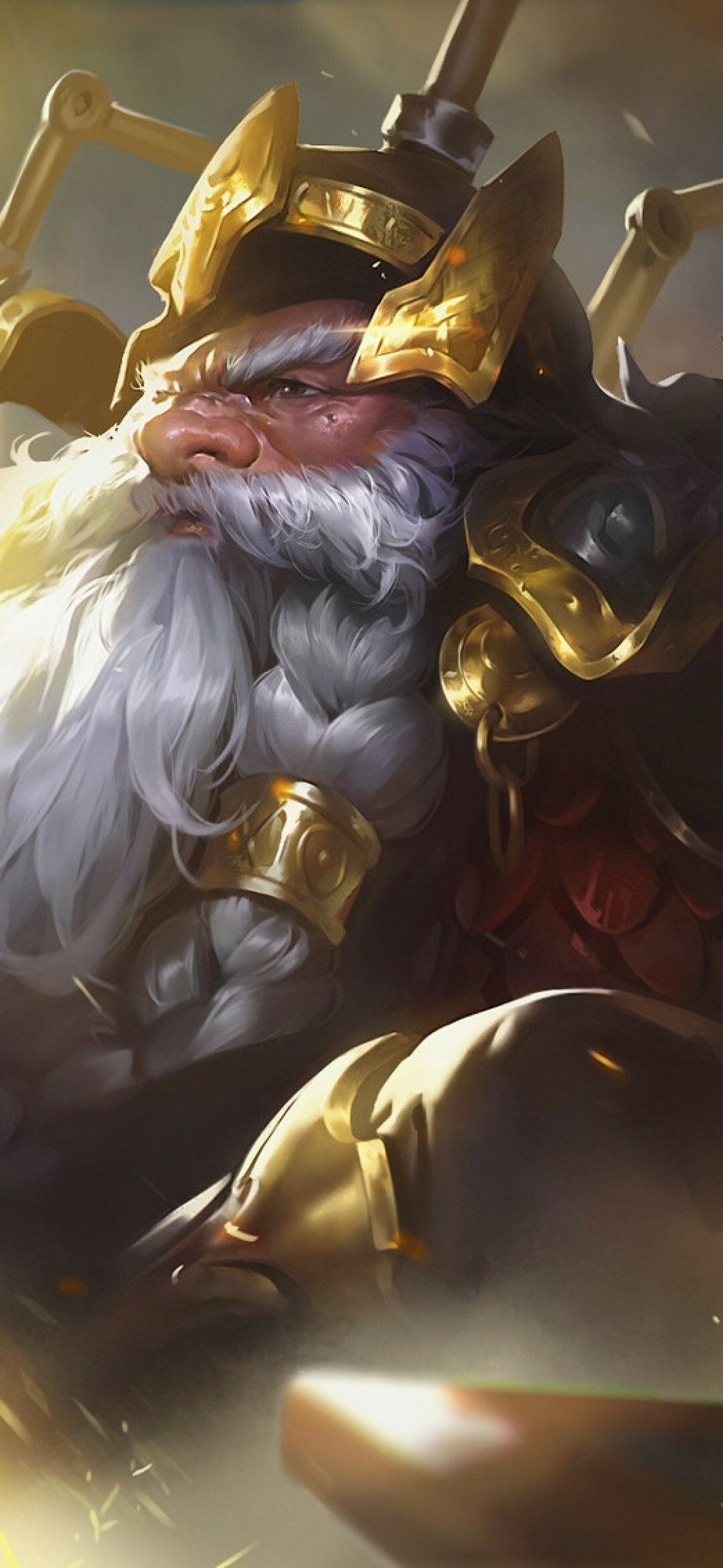 Dwarf: Lilliputian, Fantasy hero, Folklore. 1080x2340 HD Background.