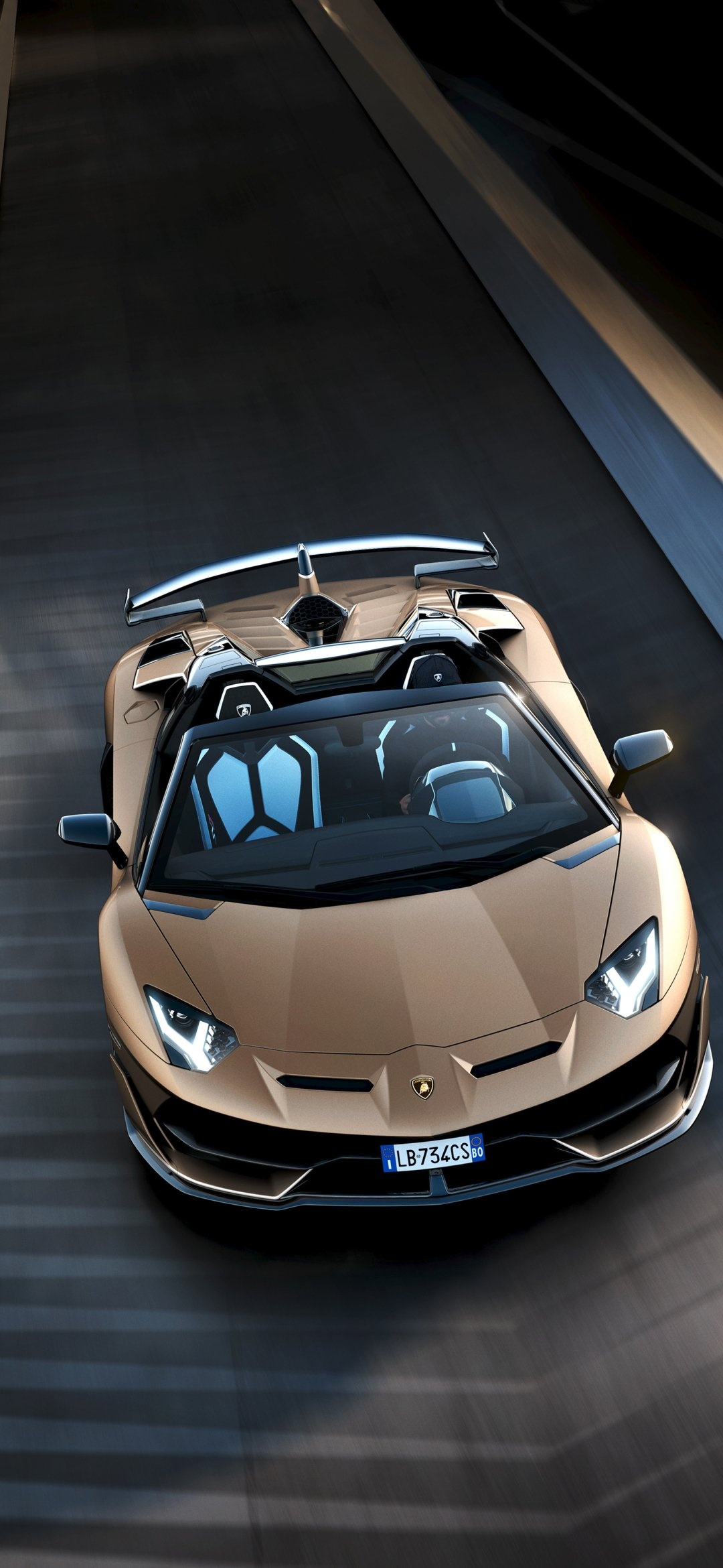 Vehicles, Aventador SVJ, Sleek design, Cutting-edge technology, 1080x2340 HD Handy