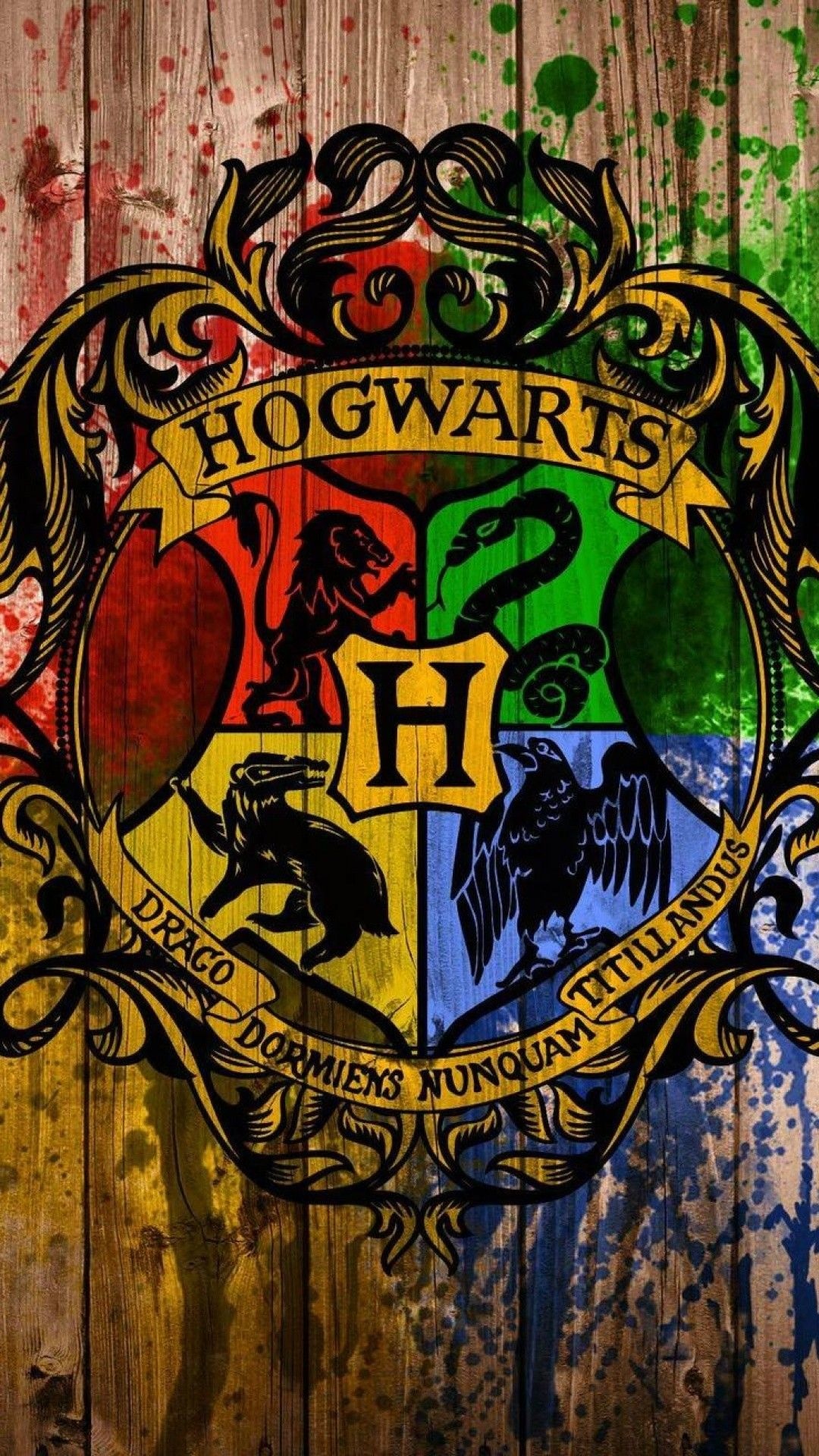 iPhone wallpaper, Harry Potter background, Crest design, Phone decor, 1080x1920 Full HD Phone
