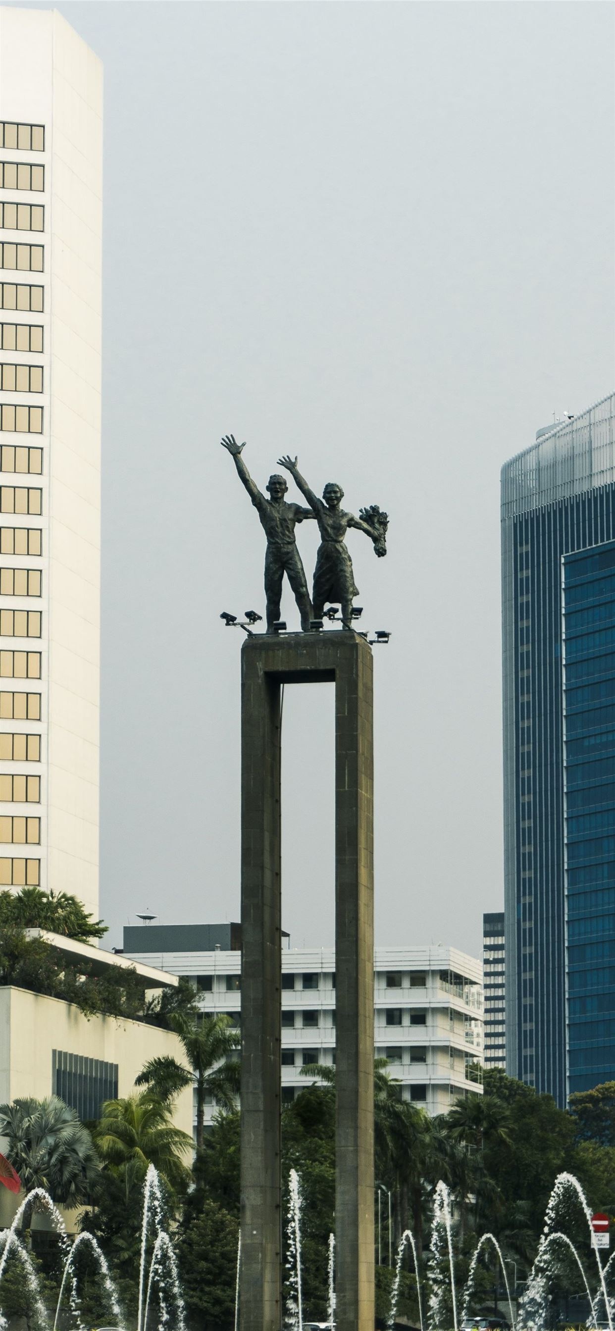 Jakarta, Building, City landscape, HD desktop, 1250x2690 HD Phone