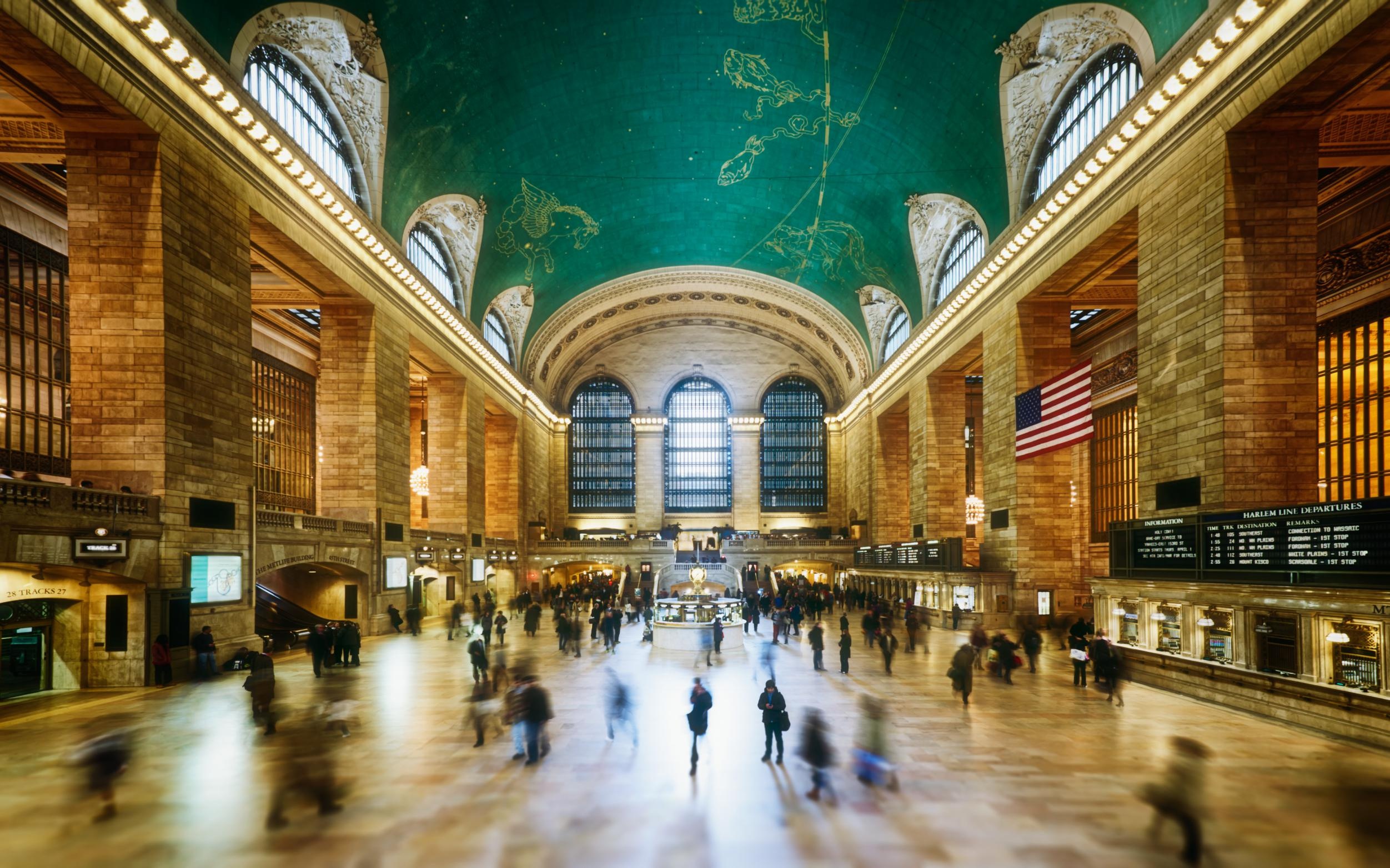 Grand Central Station, Impromptu photo, New York City, Scenic view, 2510x1570 HD Desktop