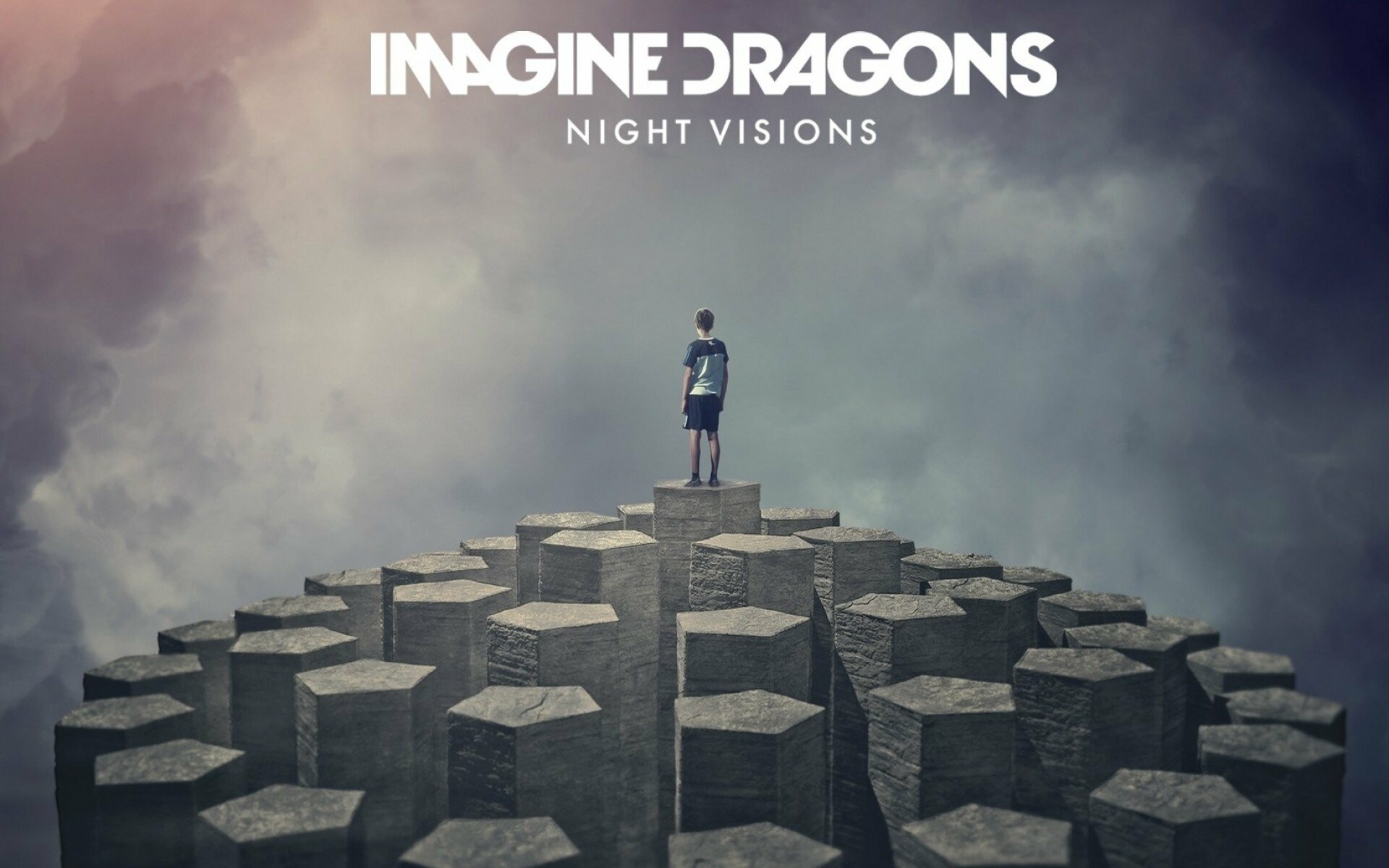 Imagine Dragons: The debut studio album, Night Visions, was released on September 4, 2012. 1920x1200 HD Wallpaper.
